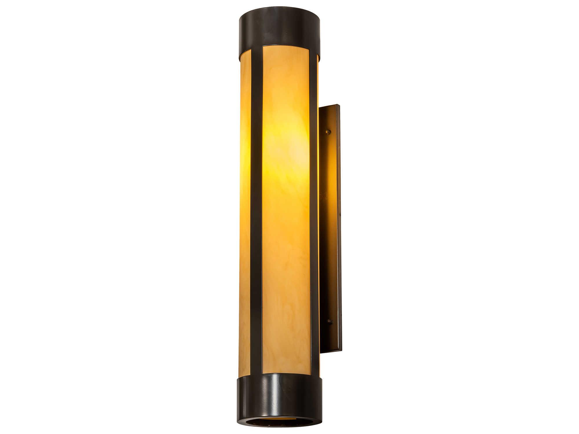 Meyda Cartier 1-Light Timeless Bronze Wall Sconce