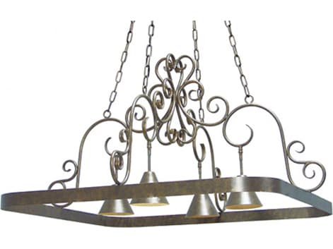 Meyda Celeste Gilded Tobacco Brown Bell Chandelier