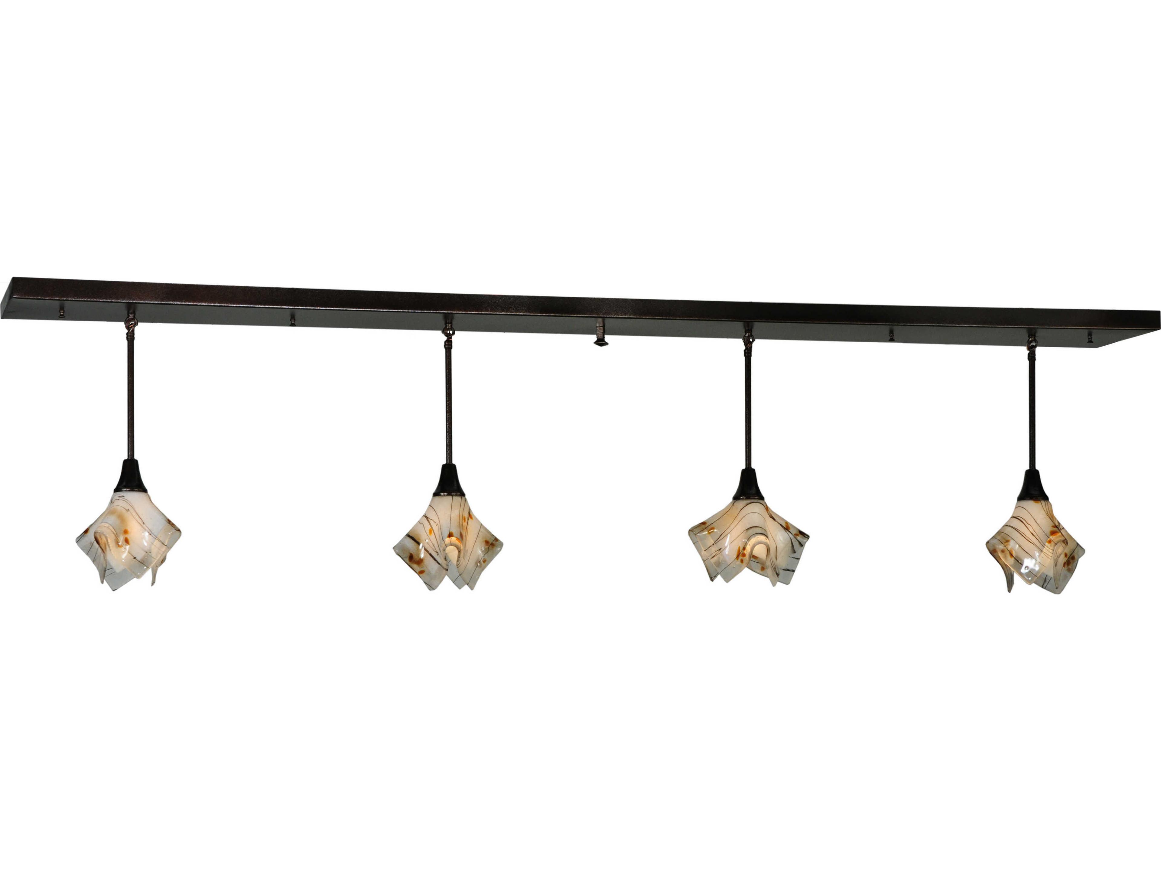 Meyda Metro Fusion 4-Light Copper Island Pendant