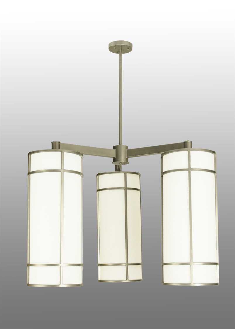 Meyda Contemporary 12-Light Green Cylinder Chandelier
