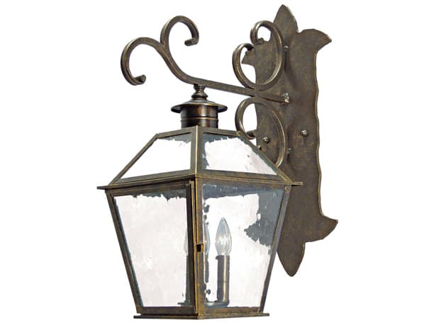 Meyda Damara 3 - Light Glass Outdoor Wall Light