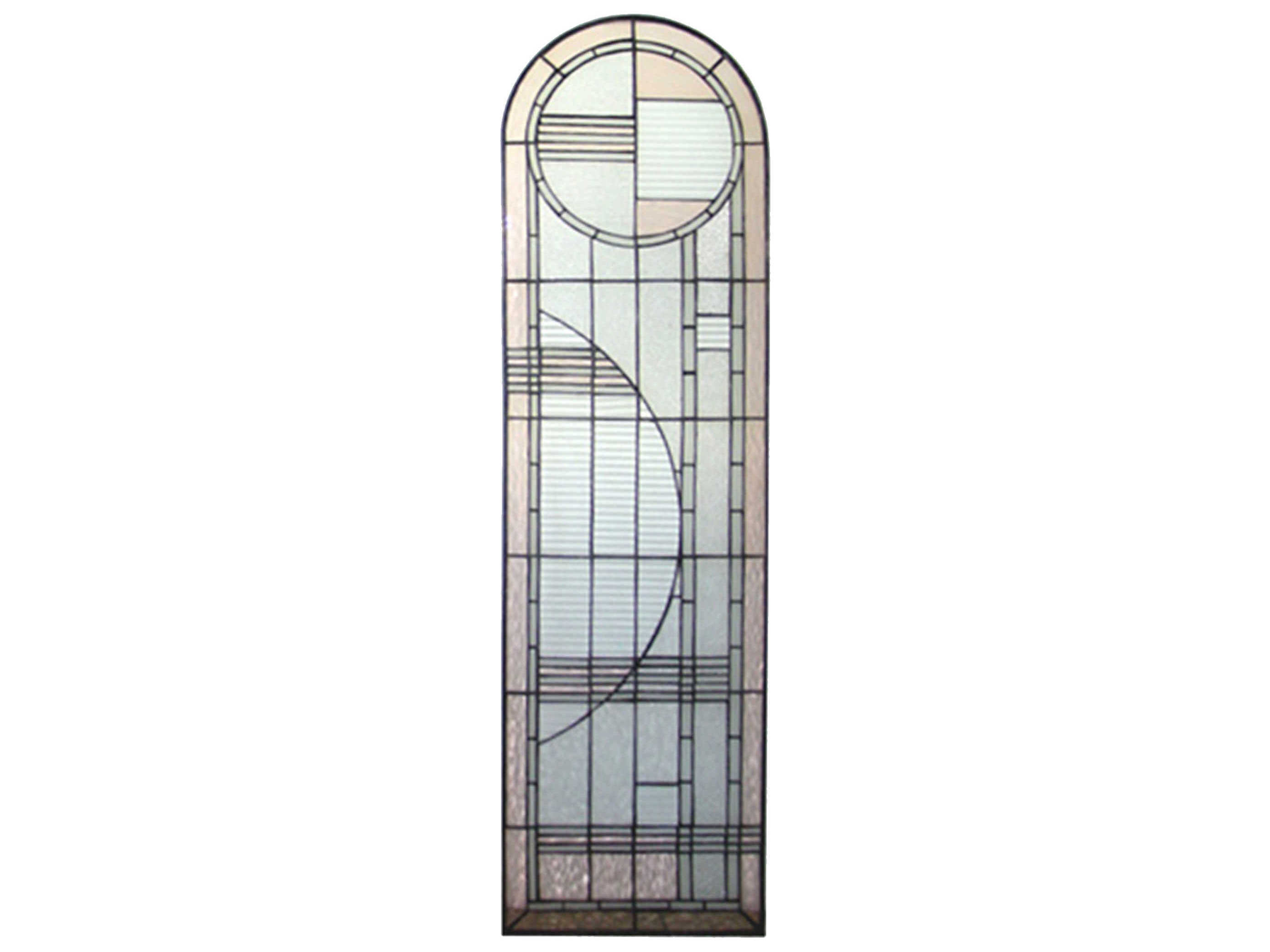 Meyda Arc Deco Right Sided Stained Glass Window