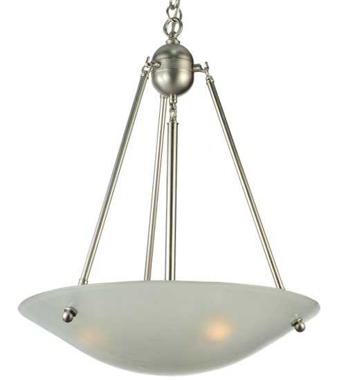 Meyda Metro Fusion 3-Light Gray Bowl Pendant