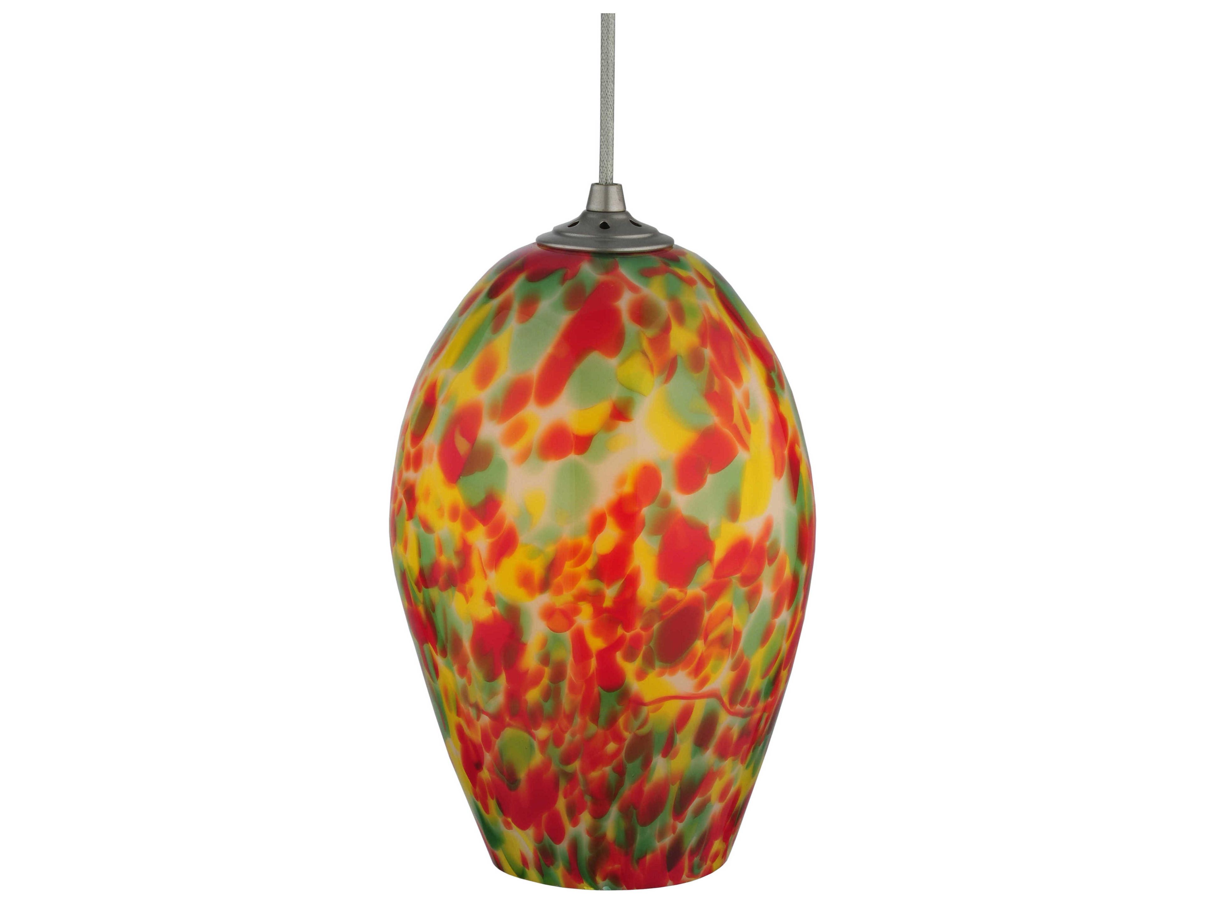 Meyda Metro Fusion 1-Light Gray Pendant