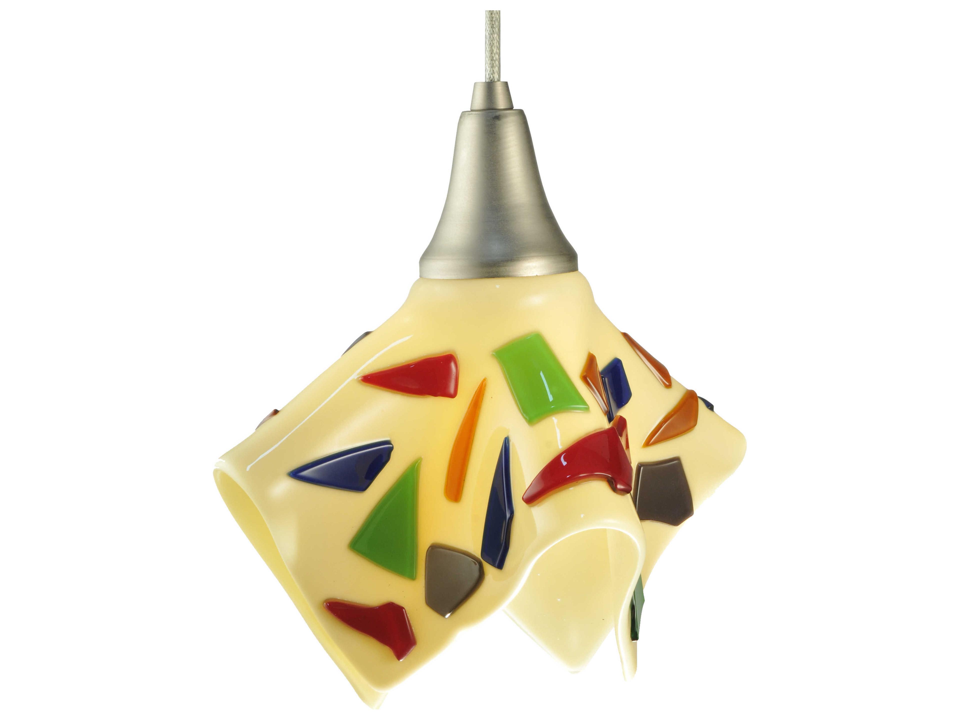 Meyda Metro Fusion 1-Light Gray Pendant