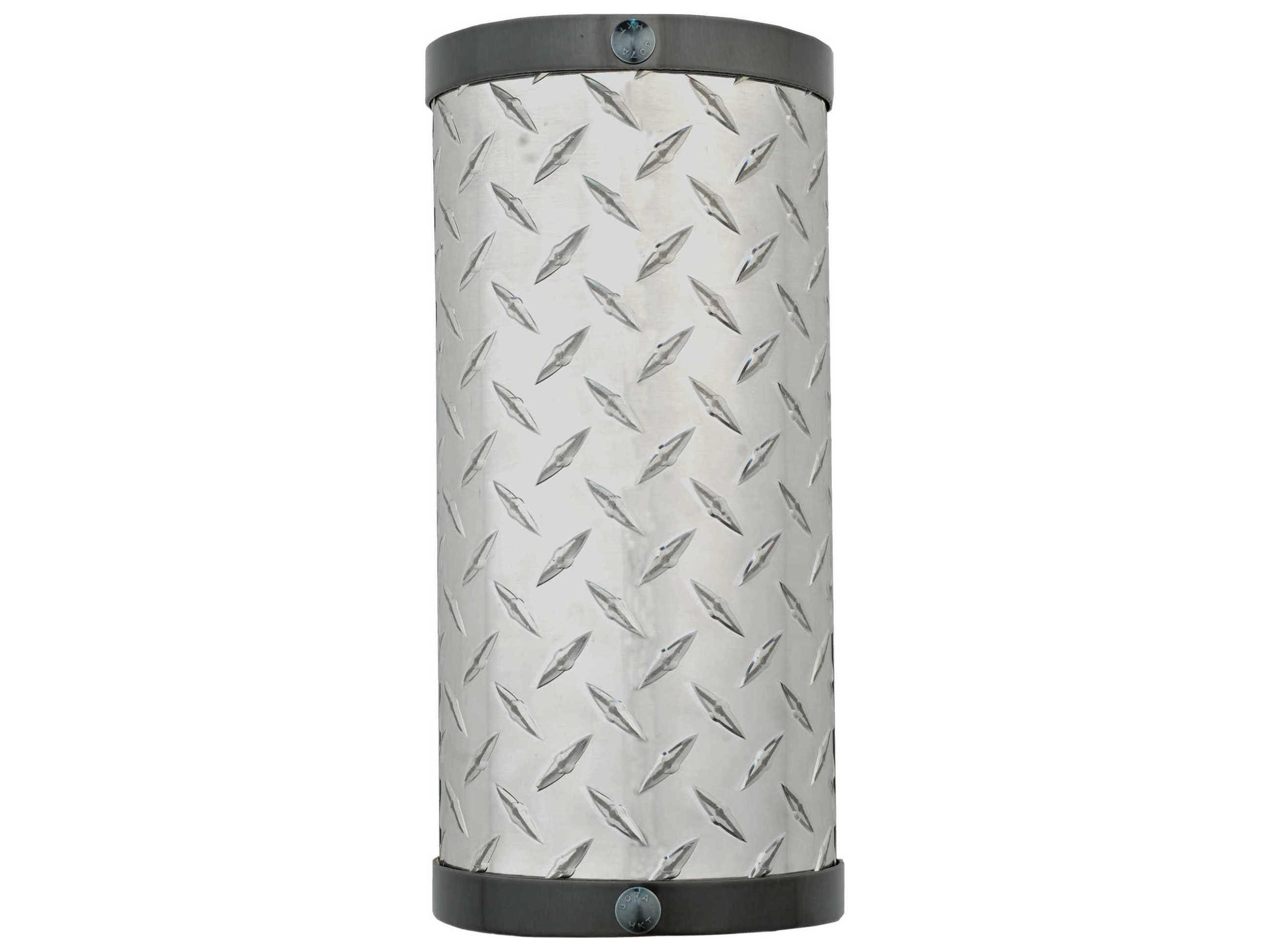 Meyda Deco 2-Light Black Wall Sconce