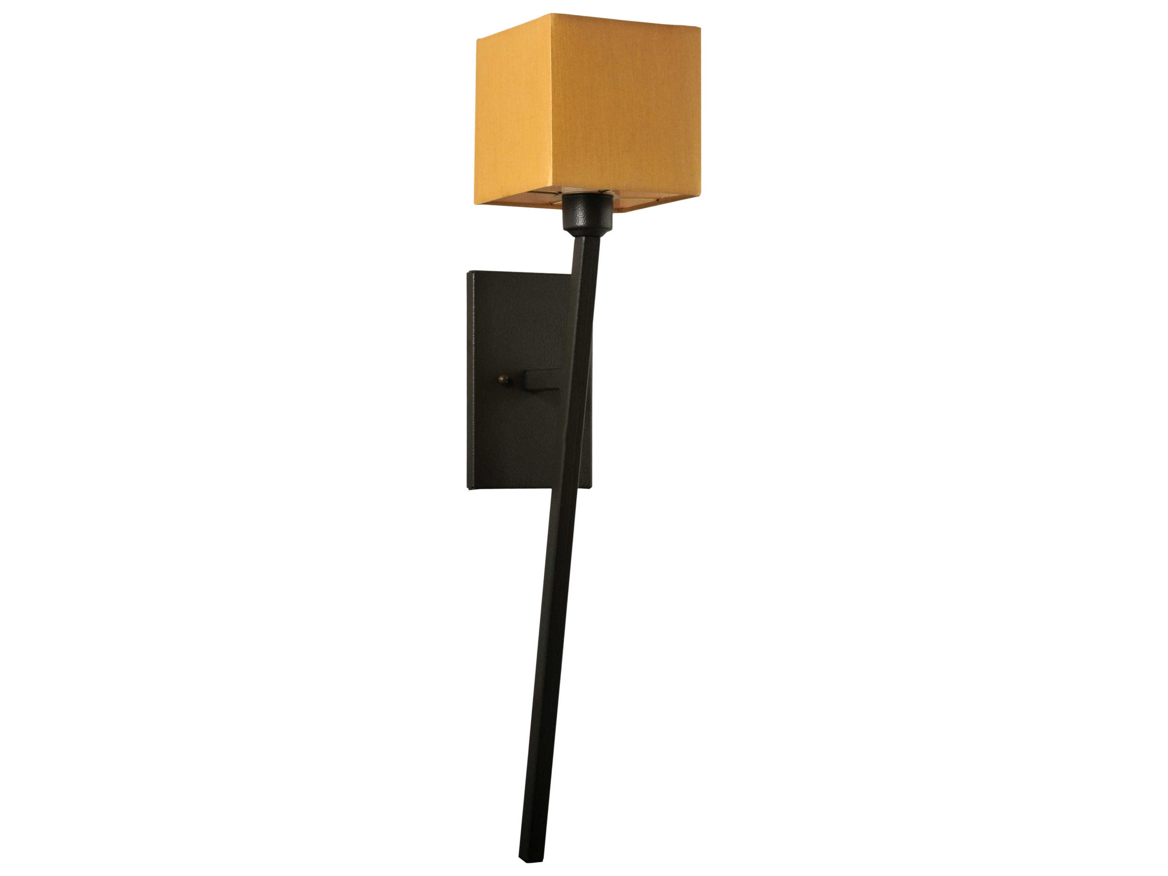 Meyda Deco 1-Light Brown Wall Sconce