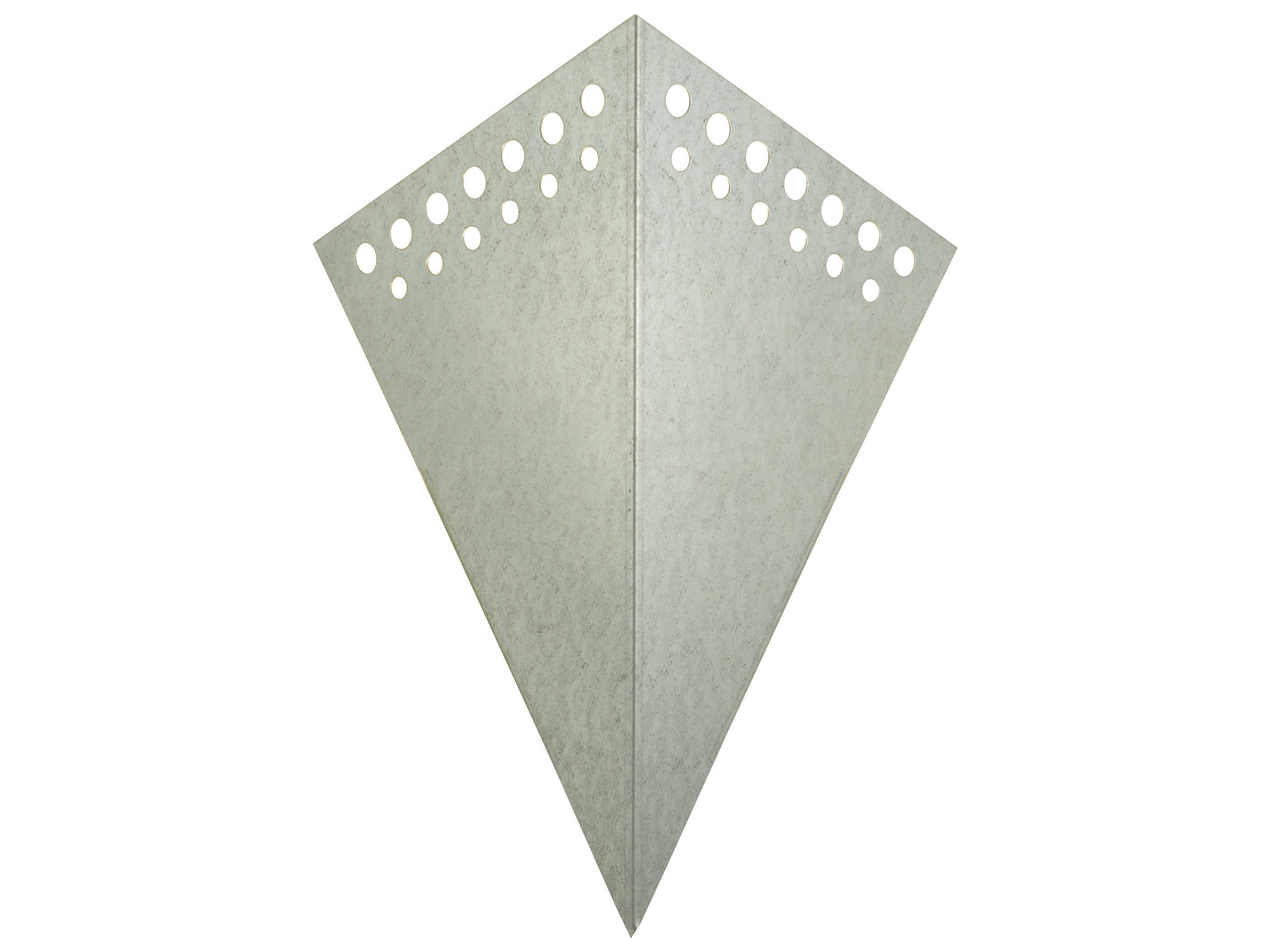 Meyda Deco 1-Light Gray Wall Sconce