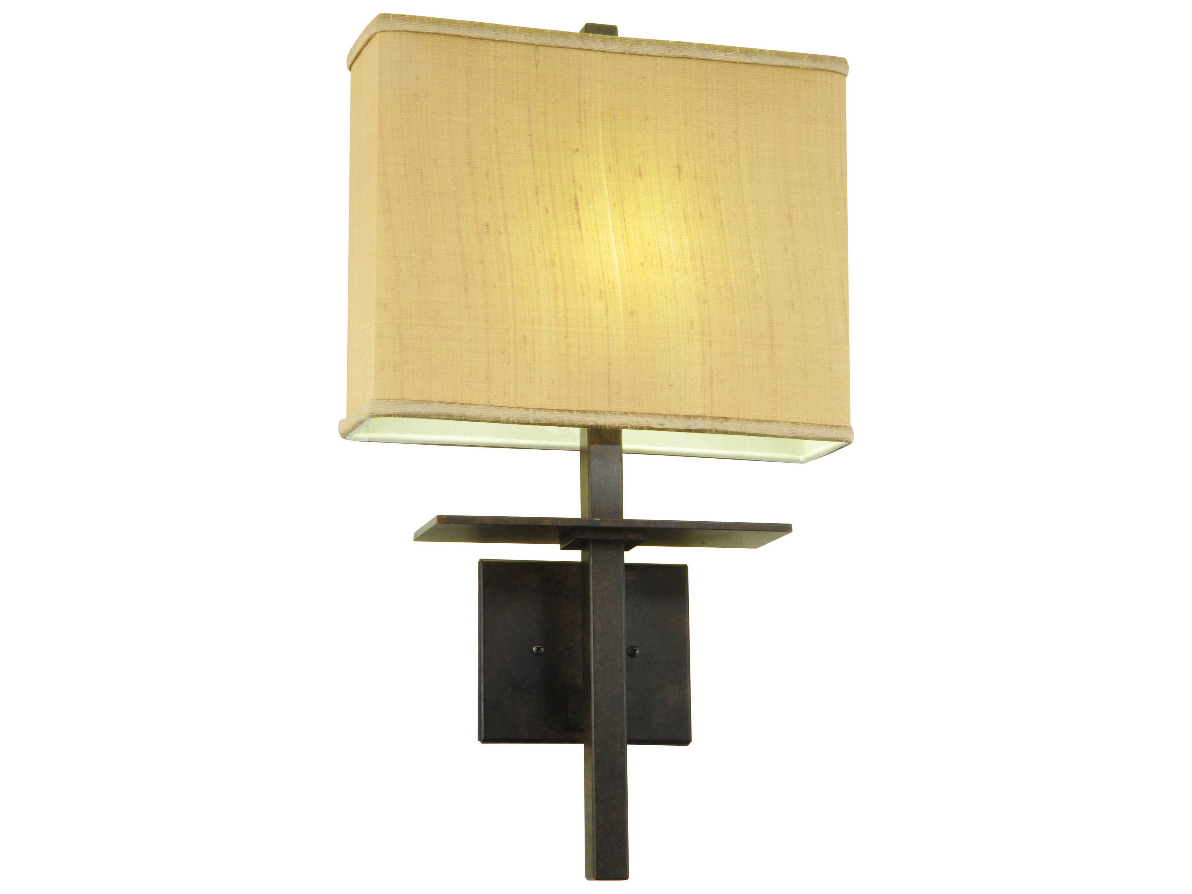 Meyda Deco 1-Light Brown Wall Sconce
