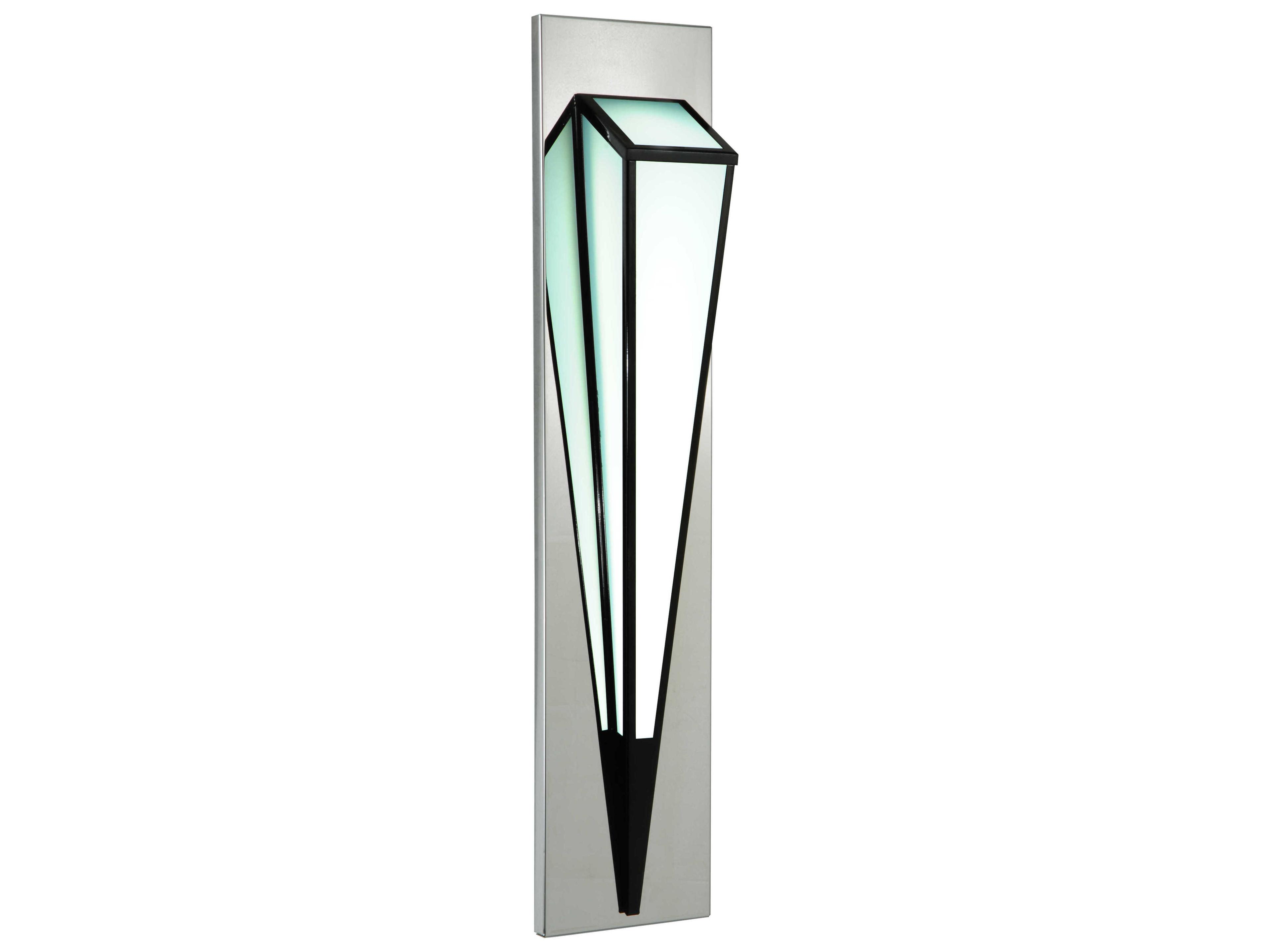 Meyda Deco 4-Light Black LED Wall Sconce