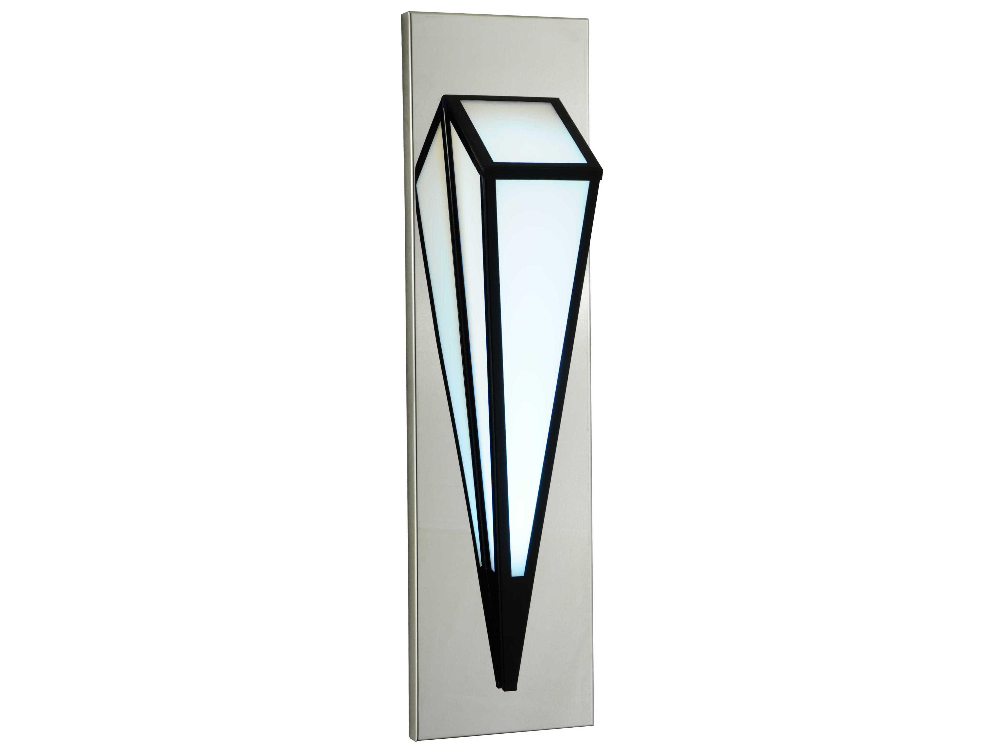 Meyda Deco 2-Light Black LED Tiffany Wall Sconce