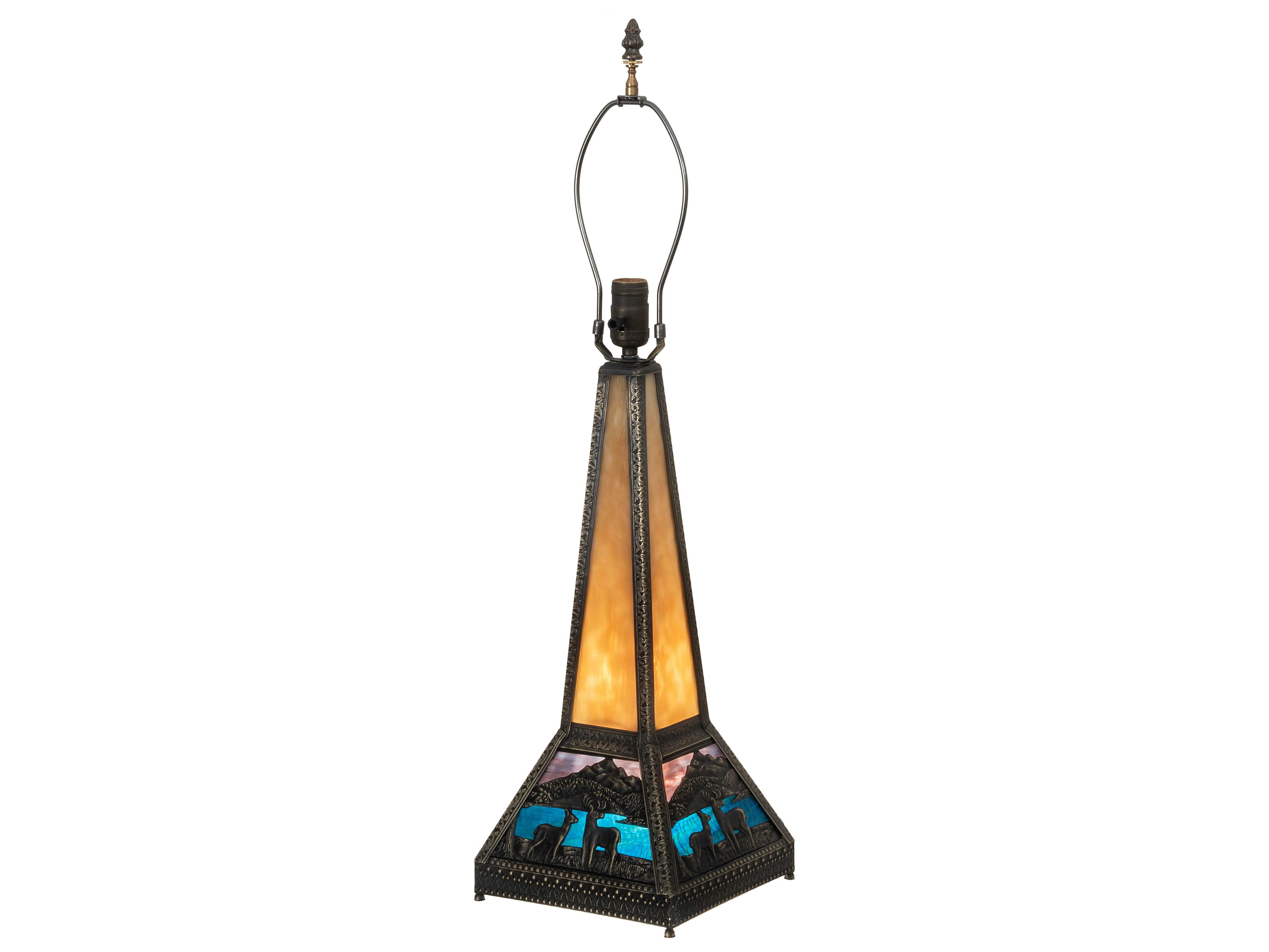 Meyda Deer Lodge 3 - Light Table Lamp Base