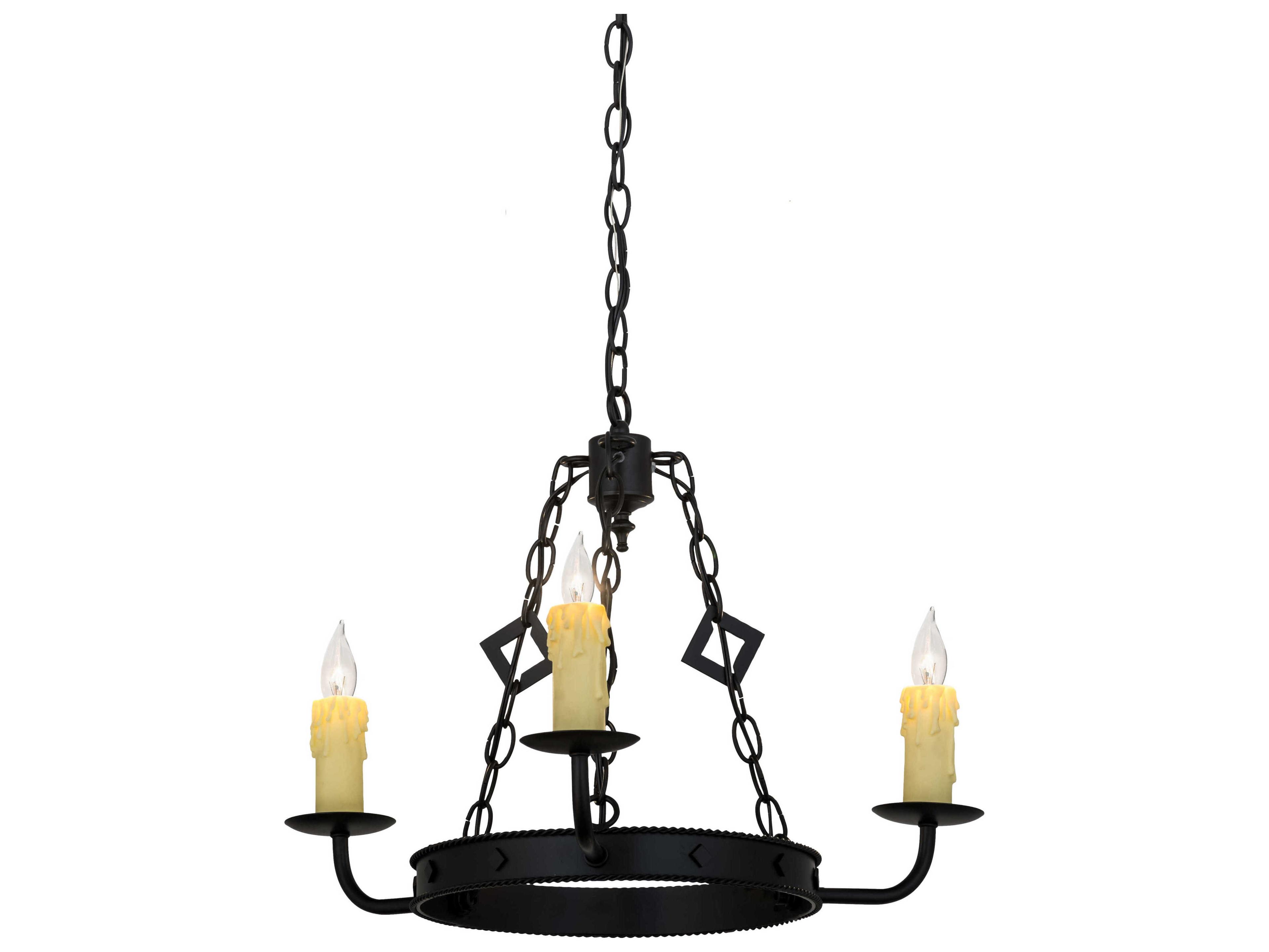 Meyda Elvita Blackwash Candelabra Chandelier