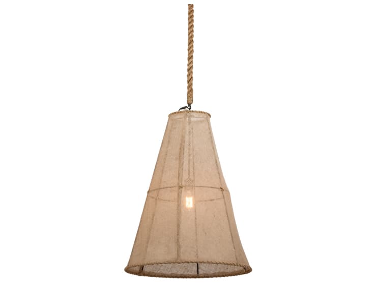 Meyda Empire 1-Light Chocolate Brown Pendant