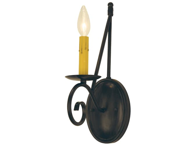Meyda Estrella 1-Light Smoke Gray Wall Sconce