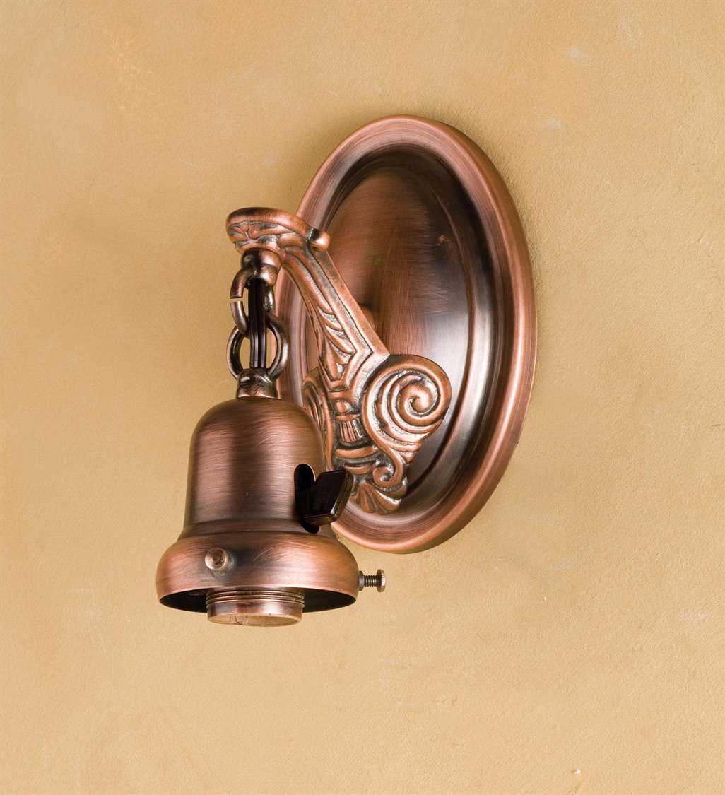 Meyda Fixtures 1-Light Copper Wall Sconce