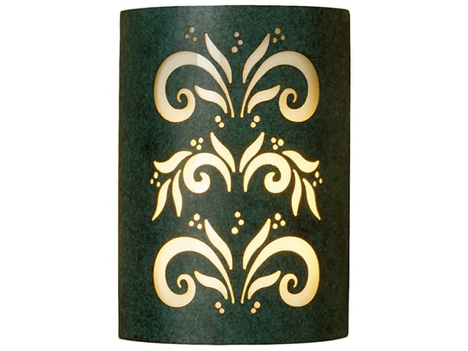 Meyda Florence Verdigris Green Wall Sconce