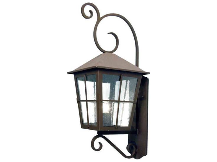 Meyda Fortunato 1 - Light Glass Outdoor Wall Light