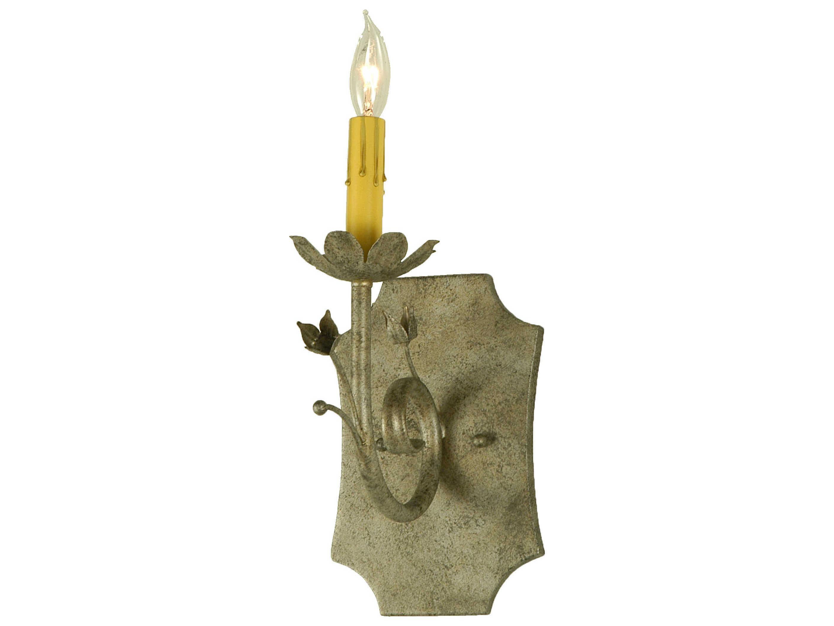 Meyda Gothic 1-Light Gray Wall Sconce