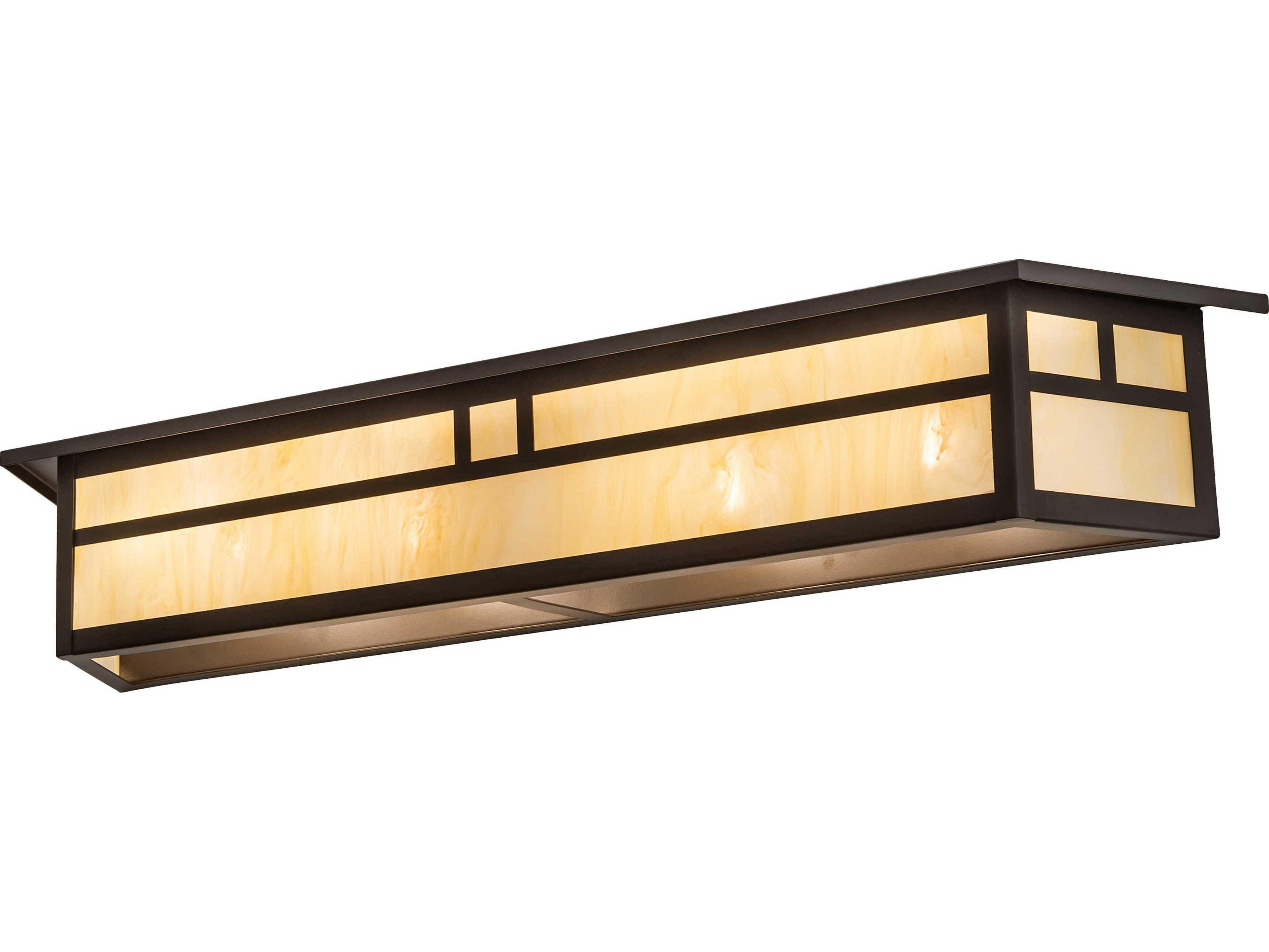 Meyda Hyde Park 2-Light Oil Rubbed Bronze Brown Vanity Light