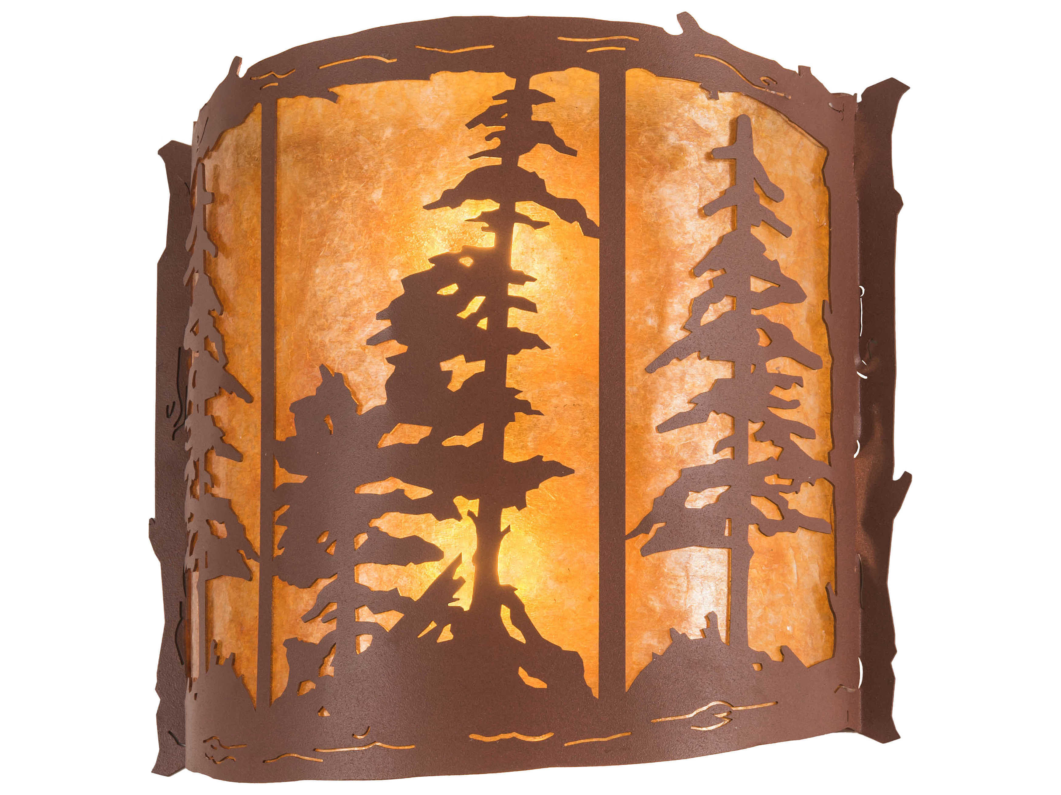 Meyda Pines 2 - Light Outdoor Wall Light