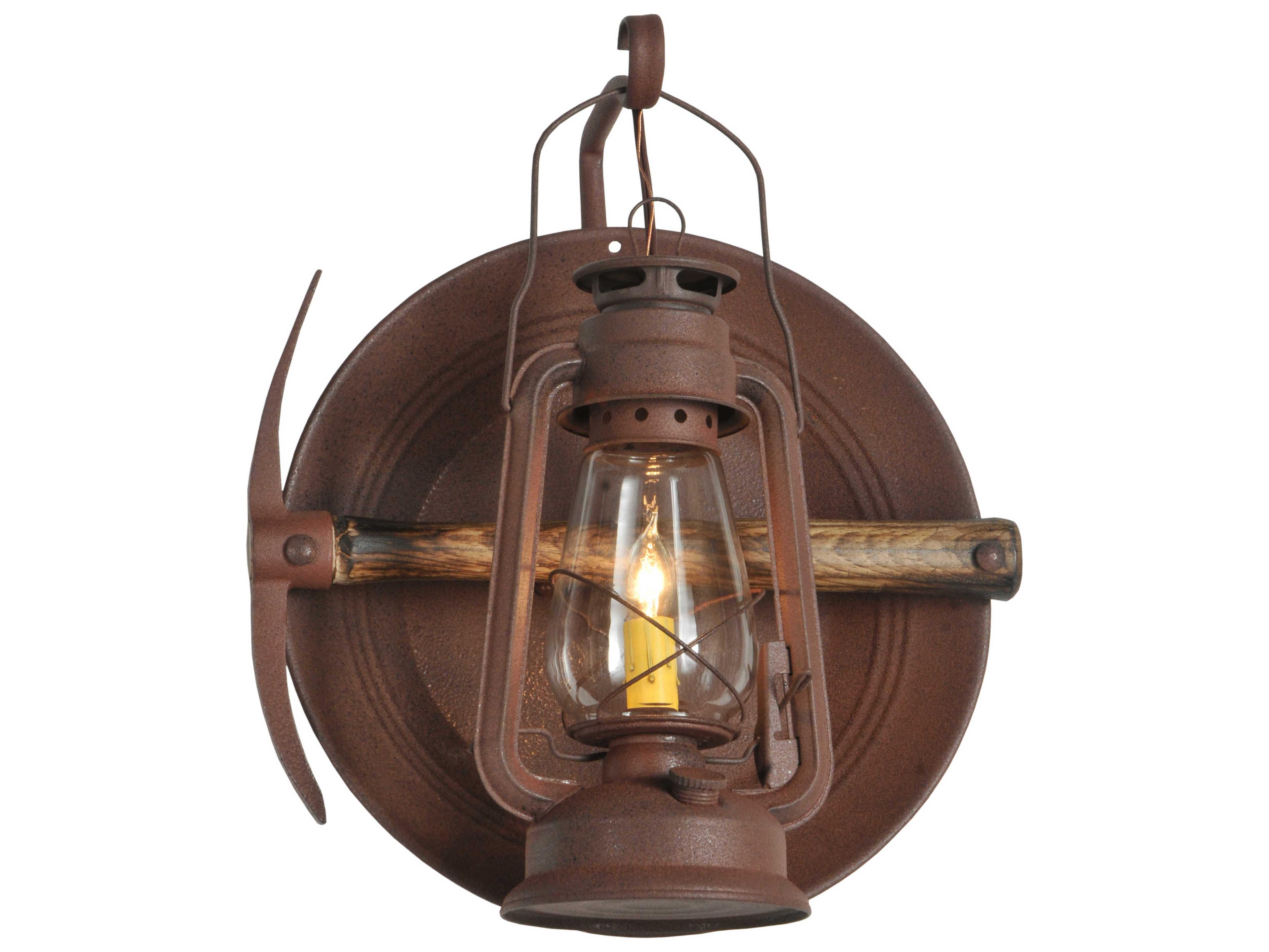 Meyda Miners Lantern Outdoor Wall Light
