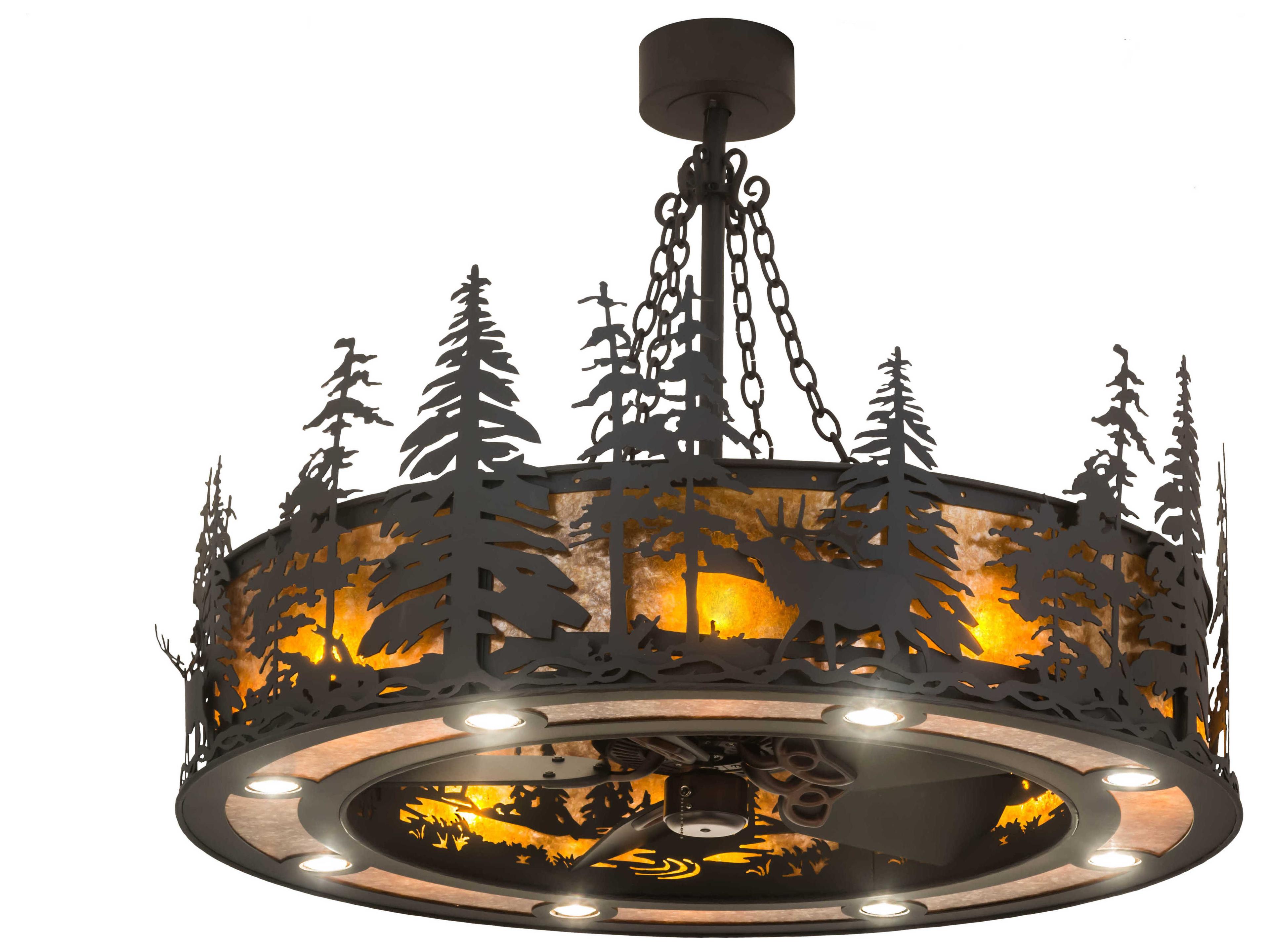 Meyda Elk at Dusk 46" Ceiling Fan