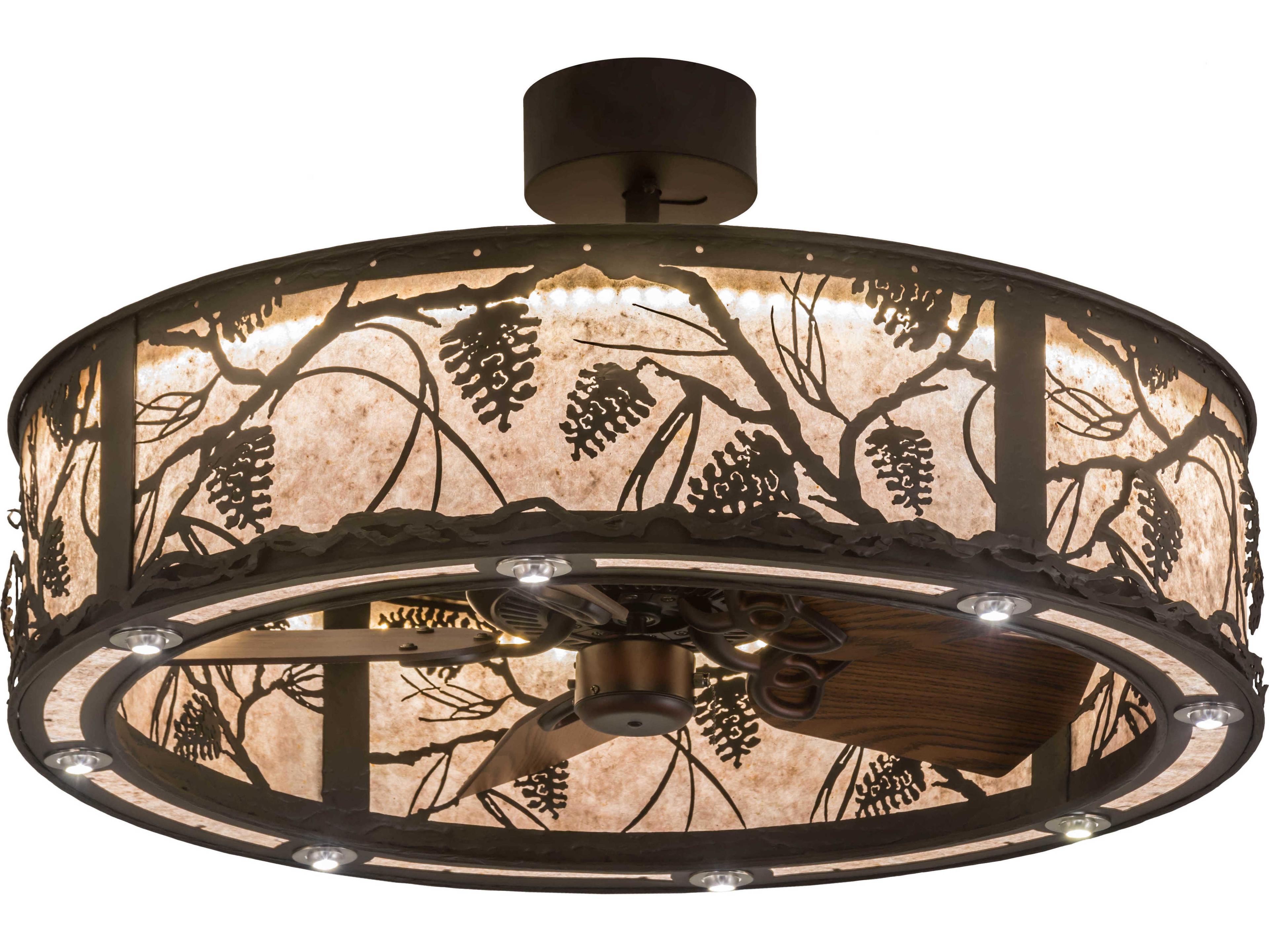 Meyda Whispering Pines 37" Ceiling Fan