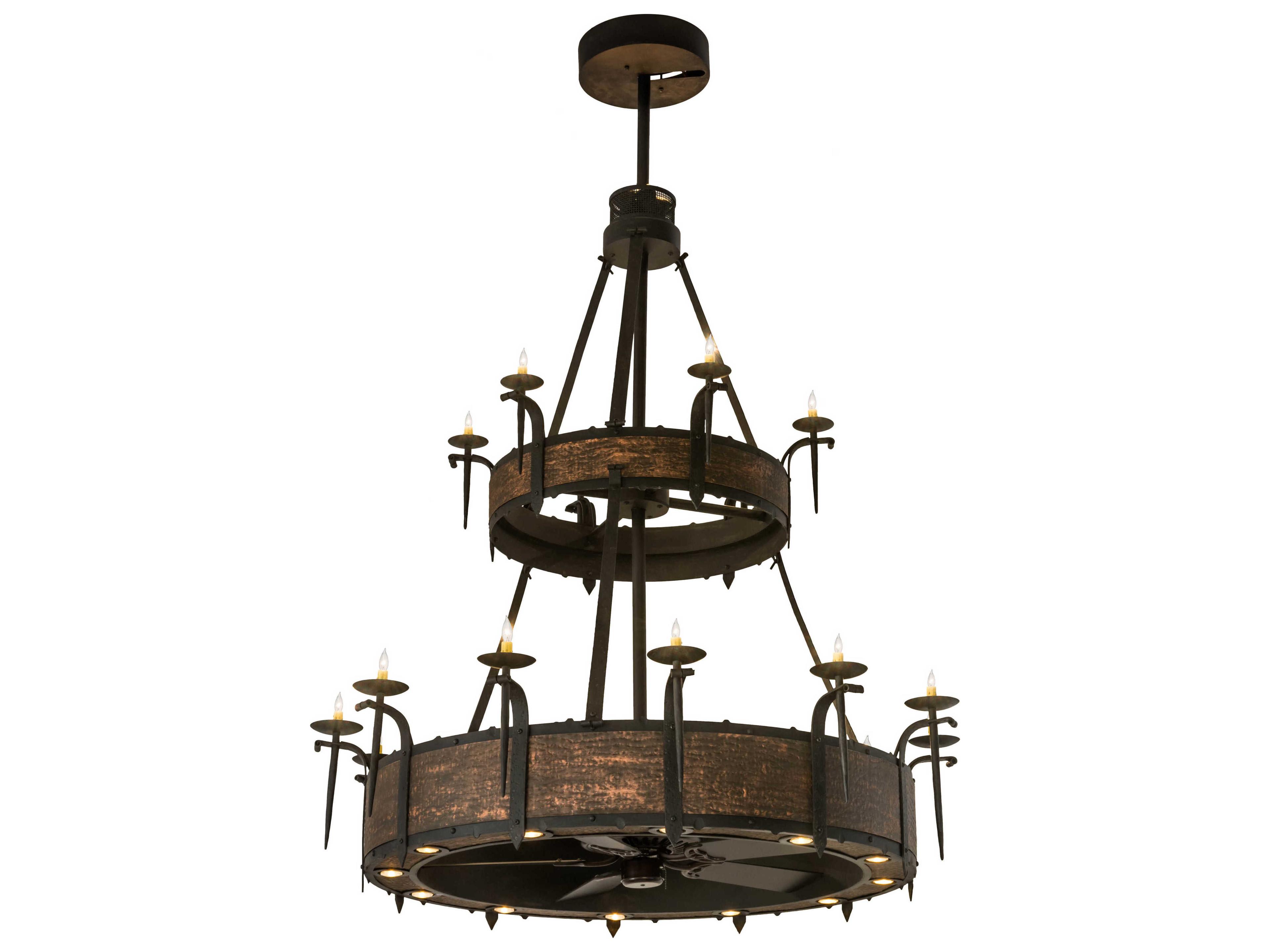 Meyda Costello 62" Ceiling Fan