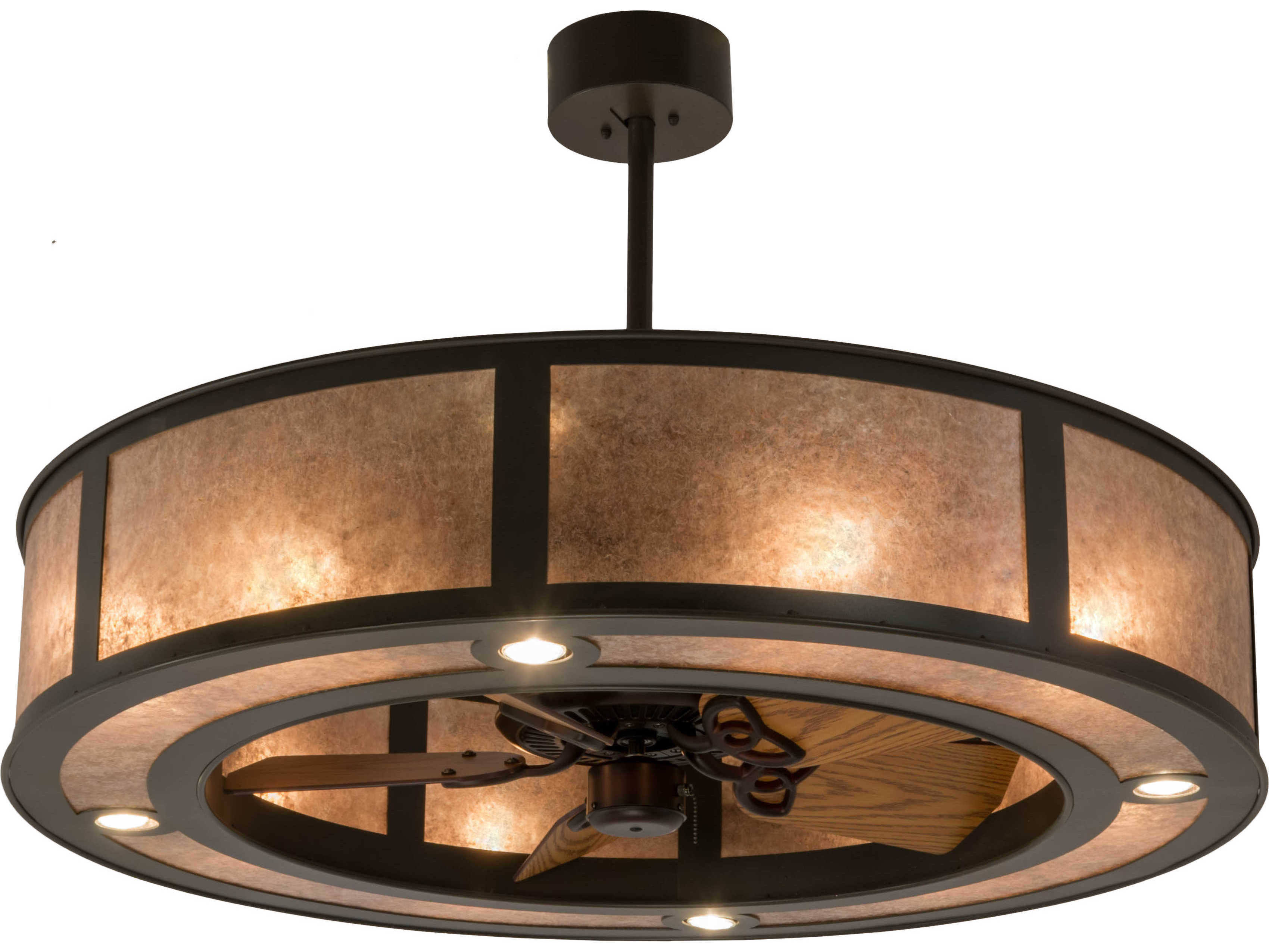 Meyda Smythe Craftsman 45" Ceiling Fan