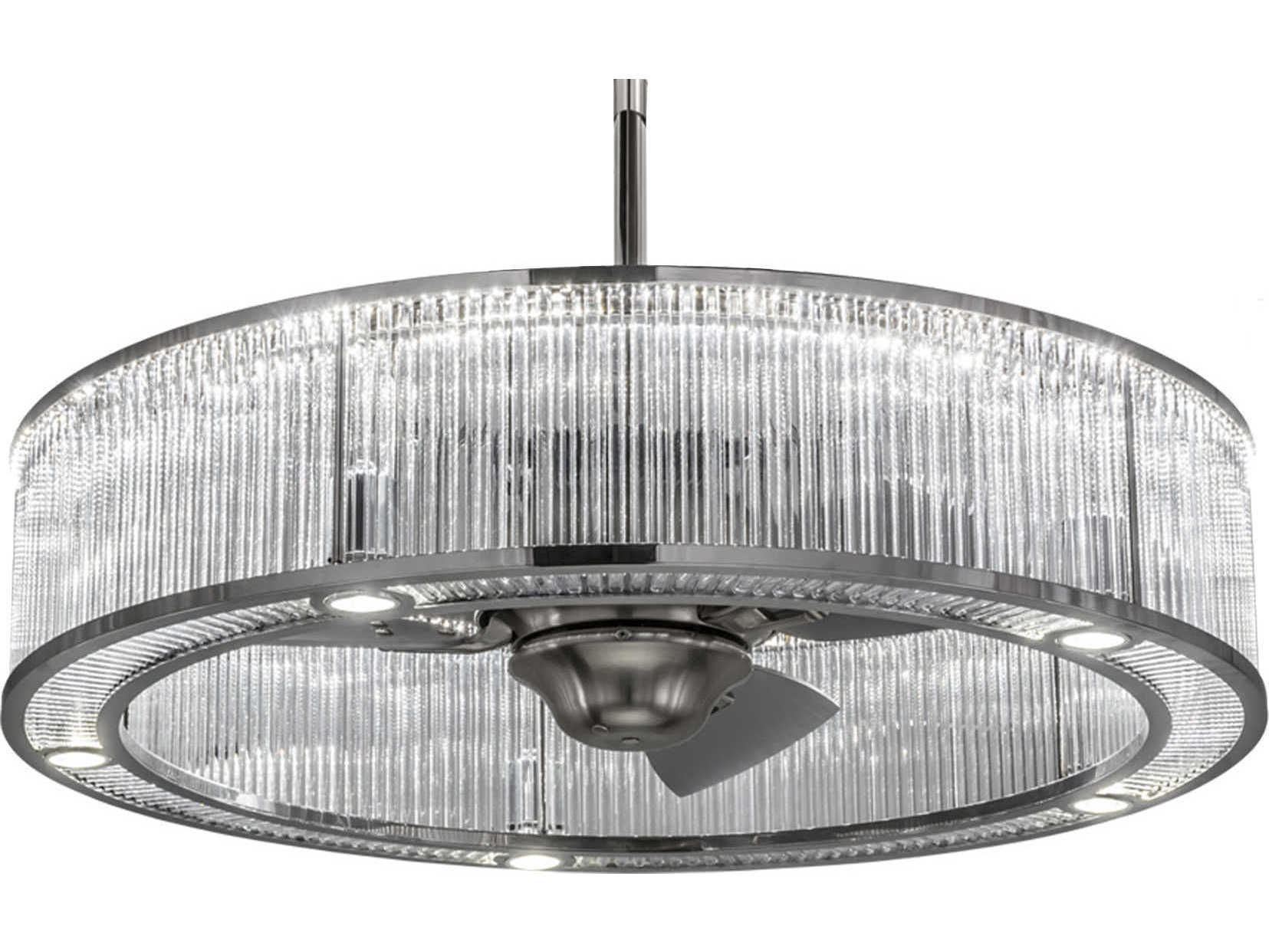 Meyda Marquee Clear 36" LED Ceiling Fan