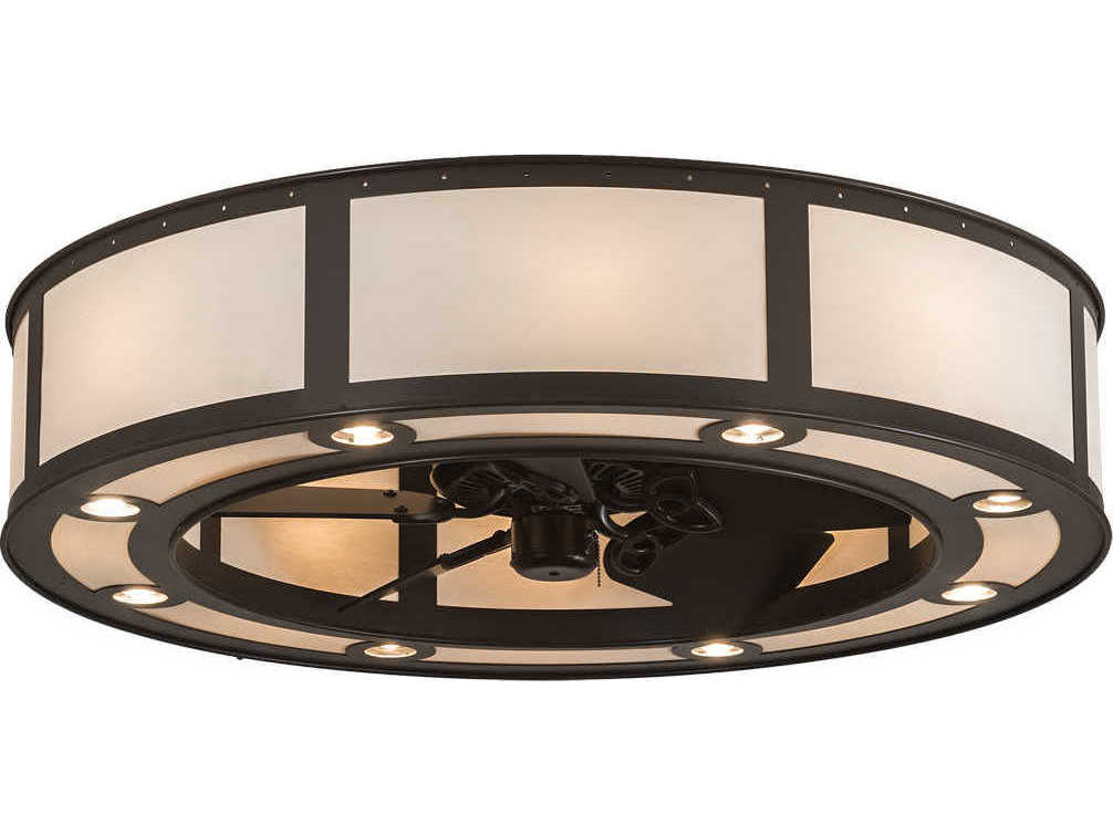 Meyda Smythe Craftsman 45" Ceiling Fan