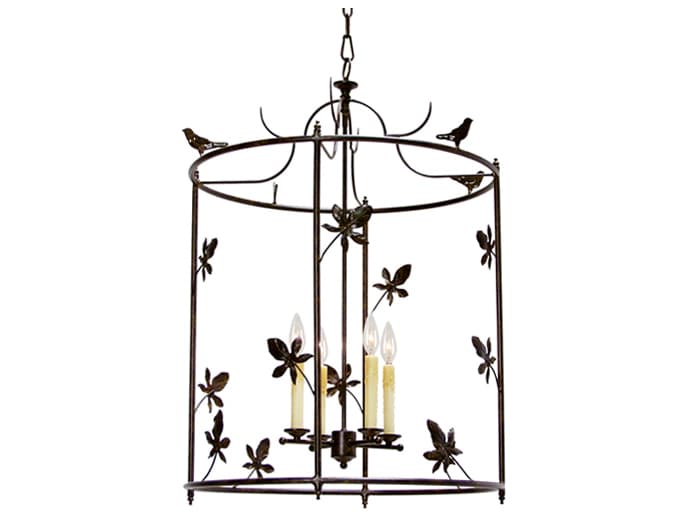 Meyda Jillian 4-Light Cajun Spice Brown Candelabra Chandelier