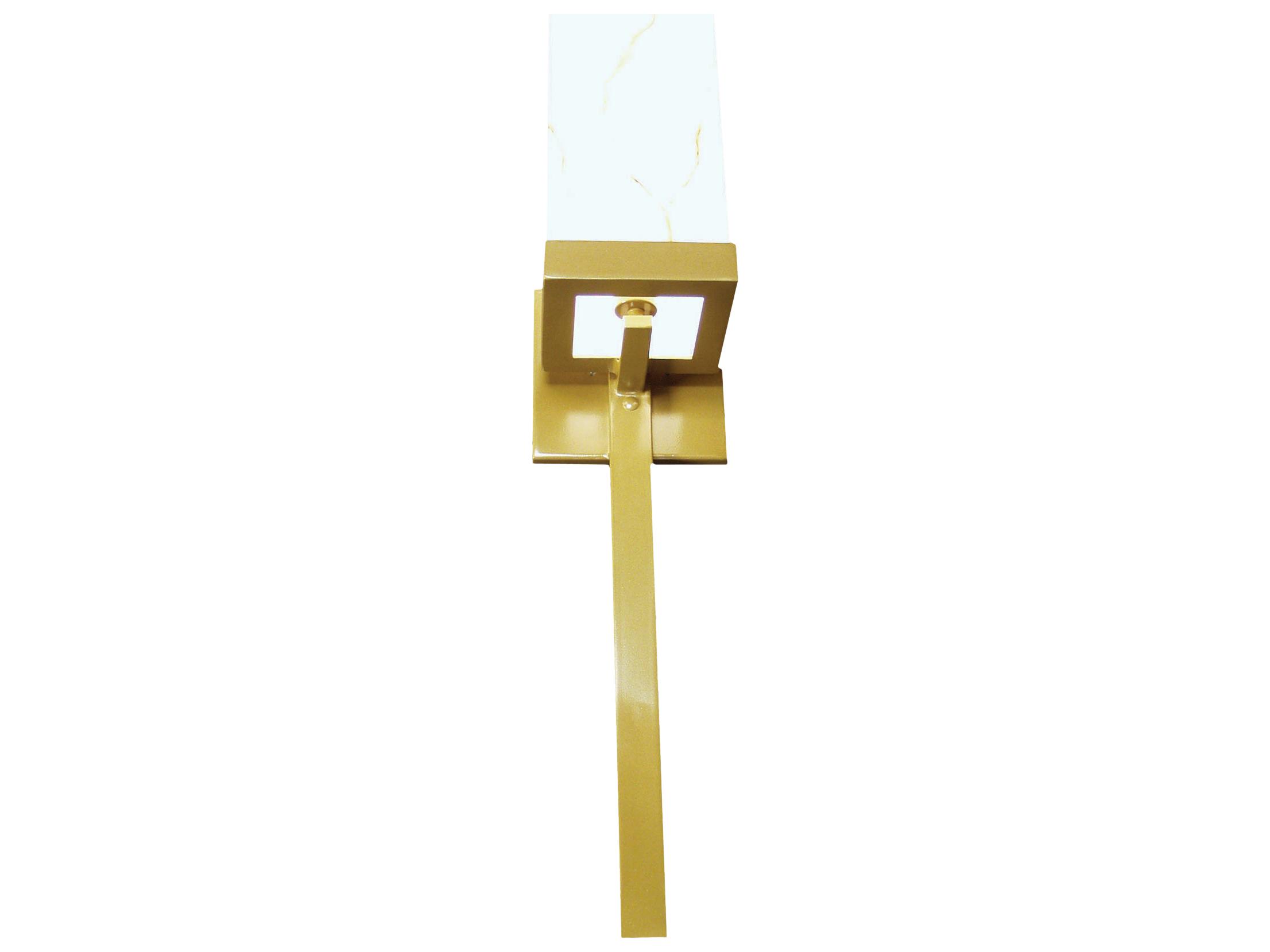 Meyda Laguna 1-Light Gold Copper Wall Sconce