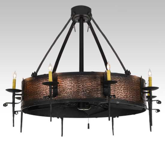 Meyda Costello 8-light Chandel-Air