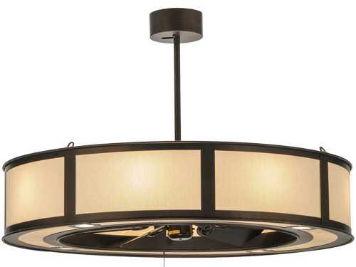 Meyda Smythe Craftsman Beige Linen 16 - Light Chandel-Air