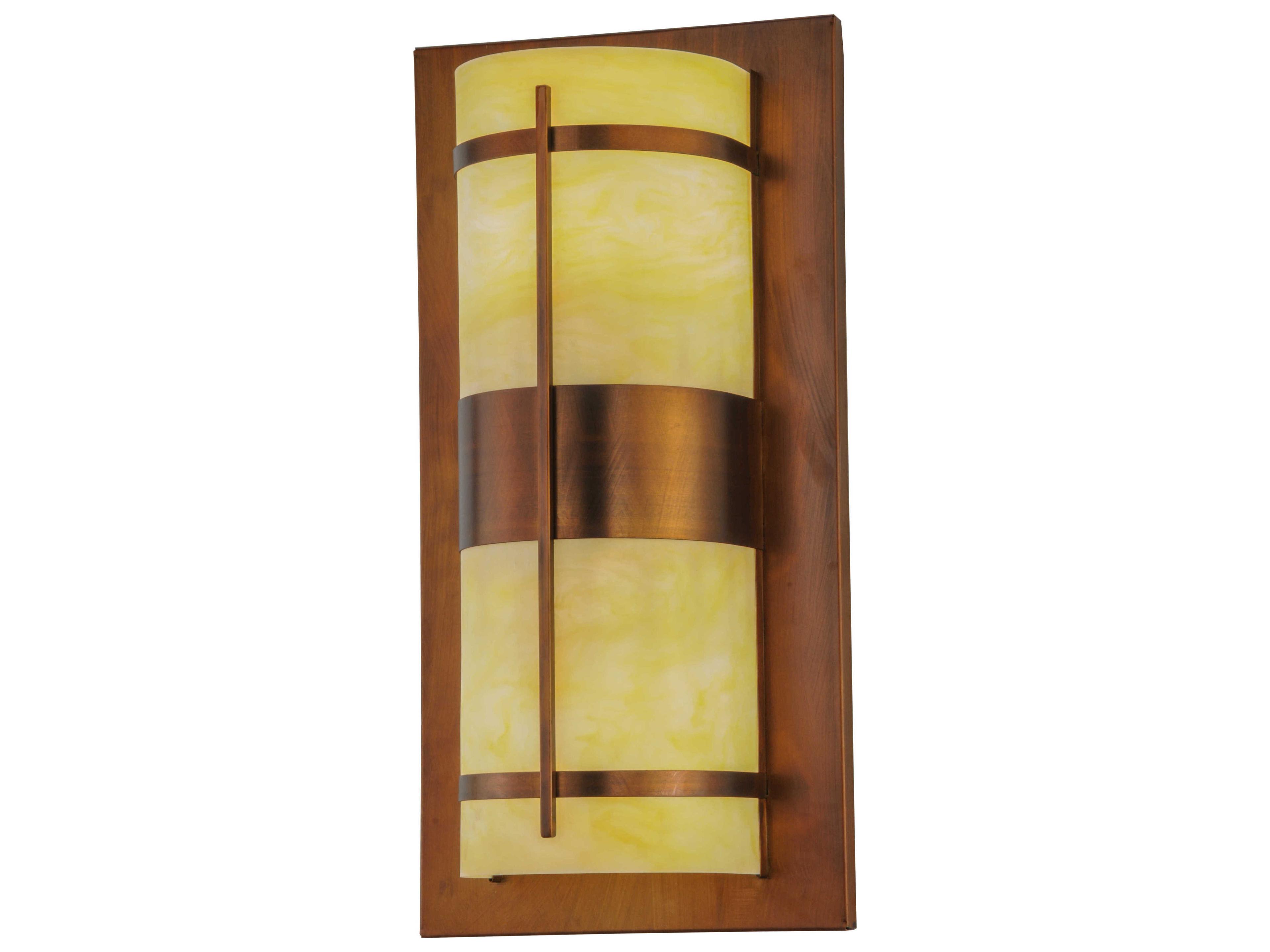 Meyda Manitowac 2 - Light LED Outdoor Wall Light