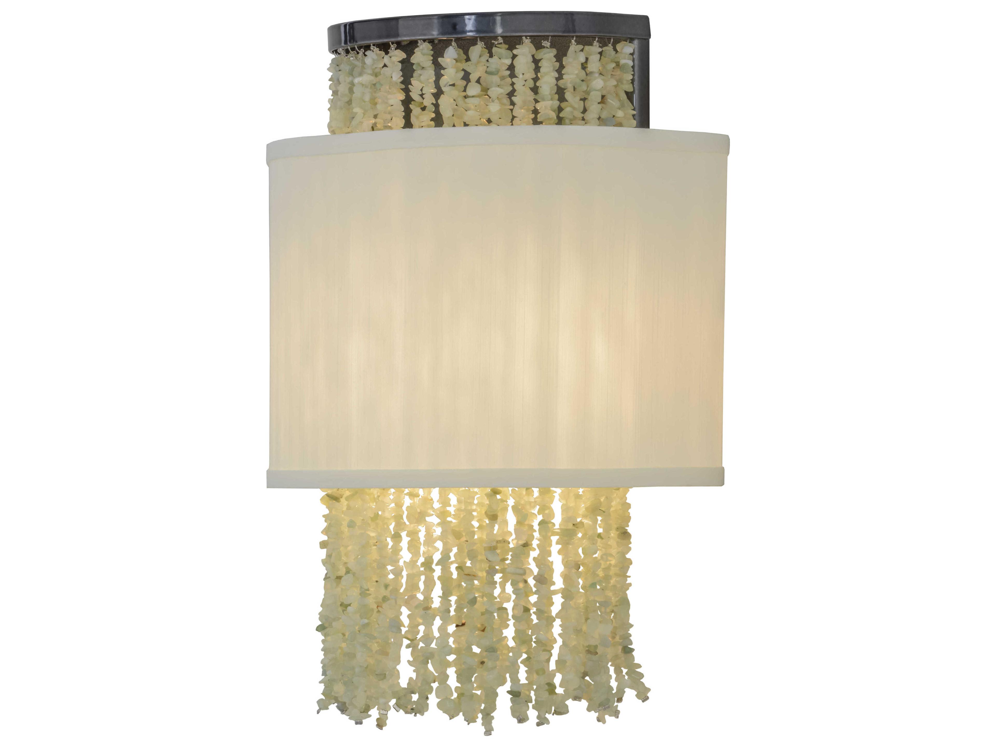 Meyda Lodge 2-Light Chrome Wall Sconce