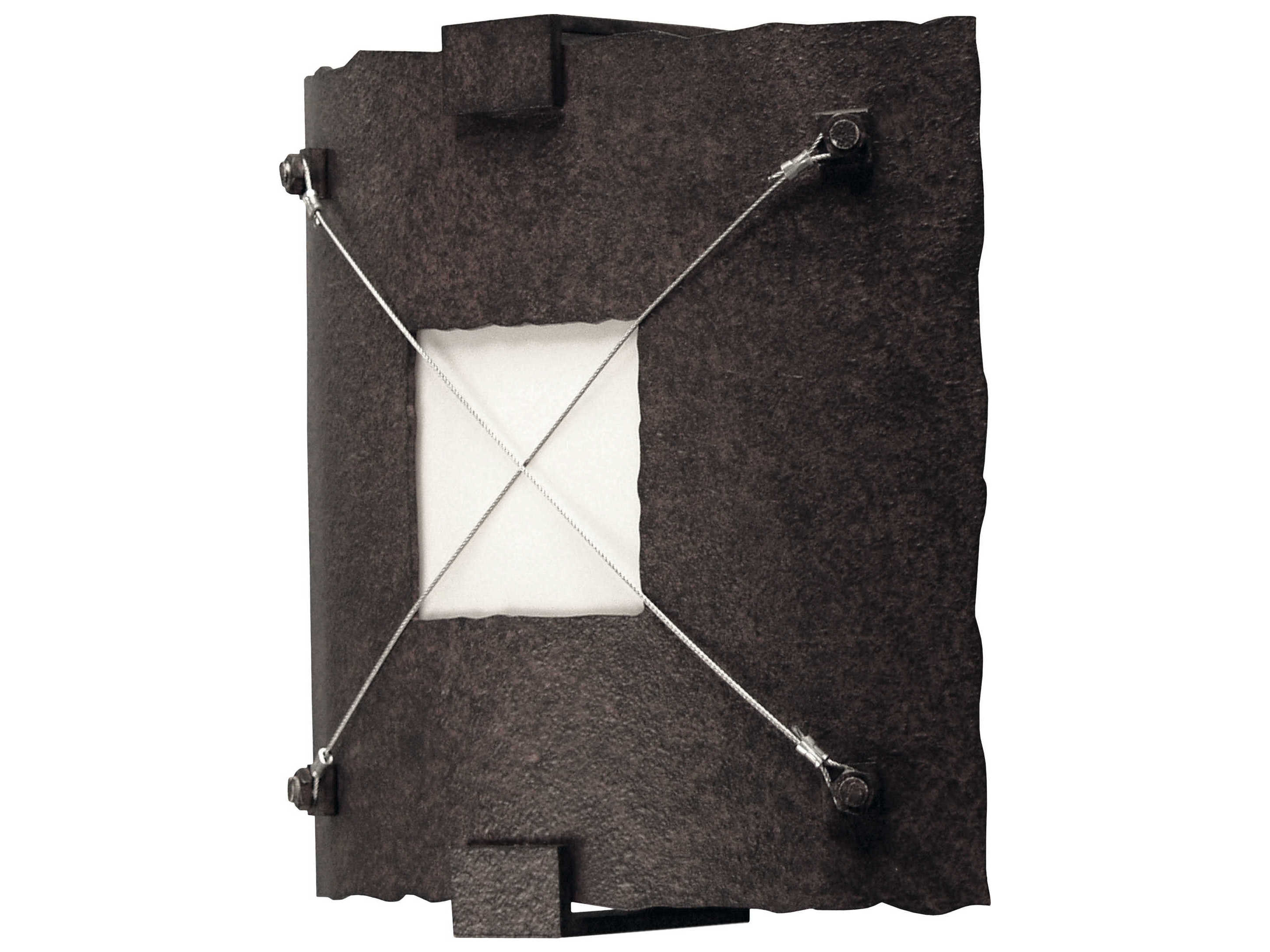 Meyda Maxton Smoke Gray Wall Sconce