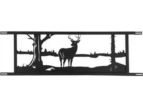 Meyda Neversink Bridge Stag Metal Wall Art