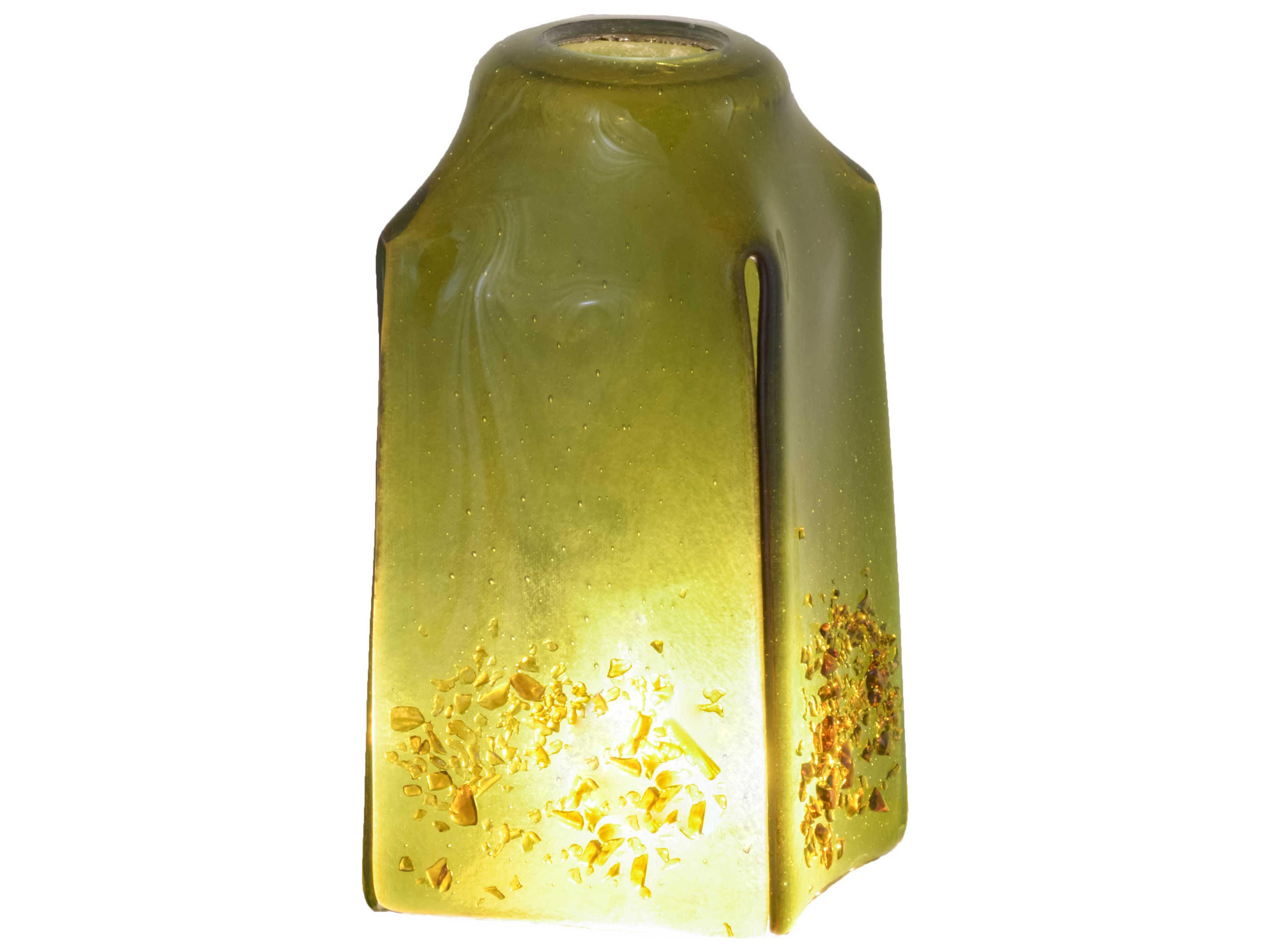 Meyda Metro Fusion Distressed Celadon Green Shade