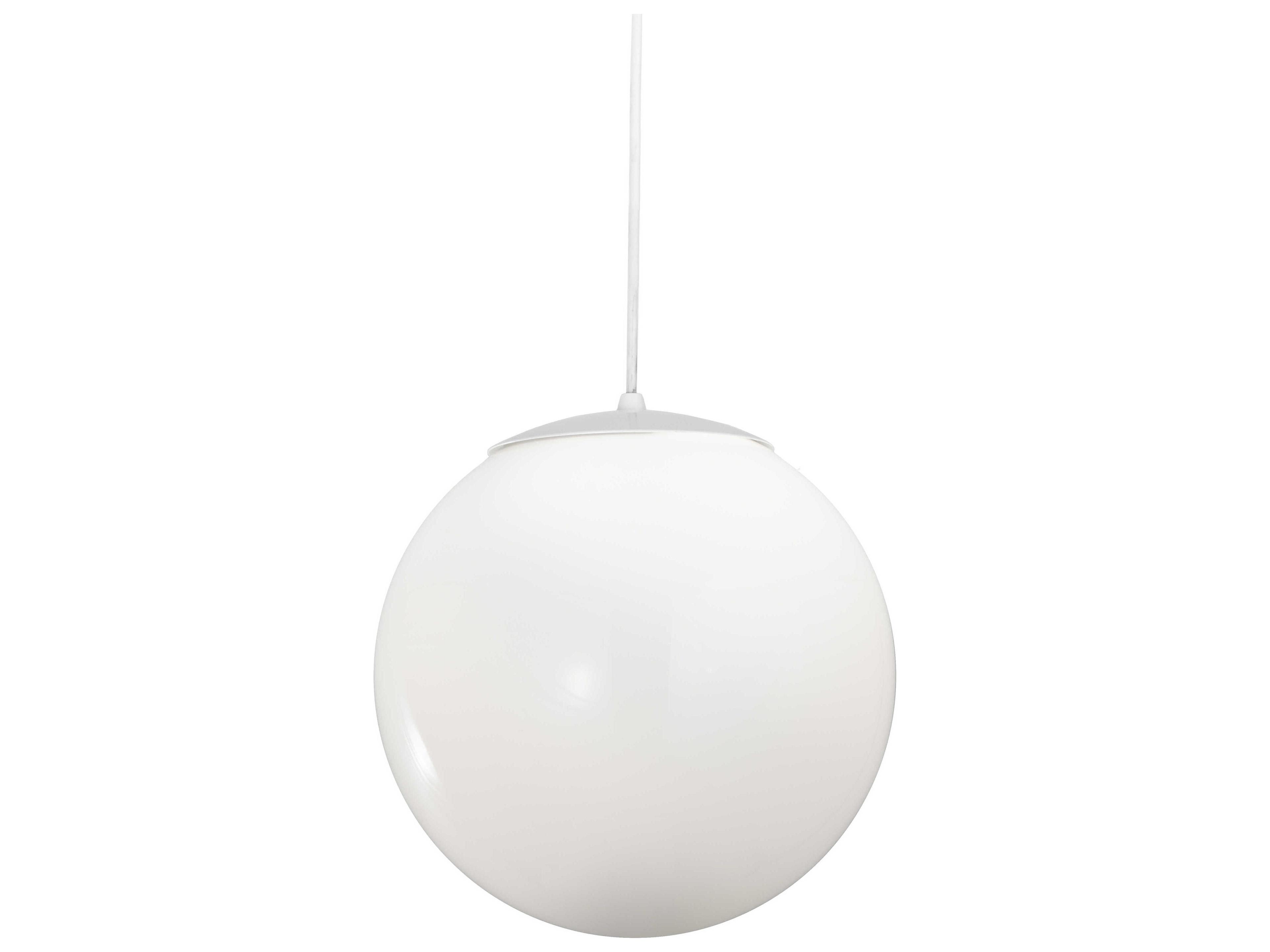 Meyda Bola 1-Light Steel Glass Globe Mini Pendant