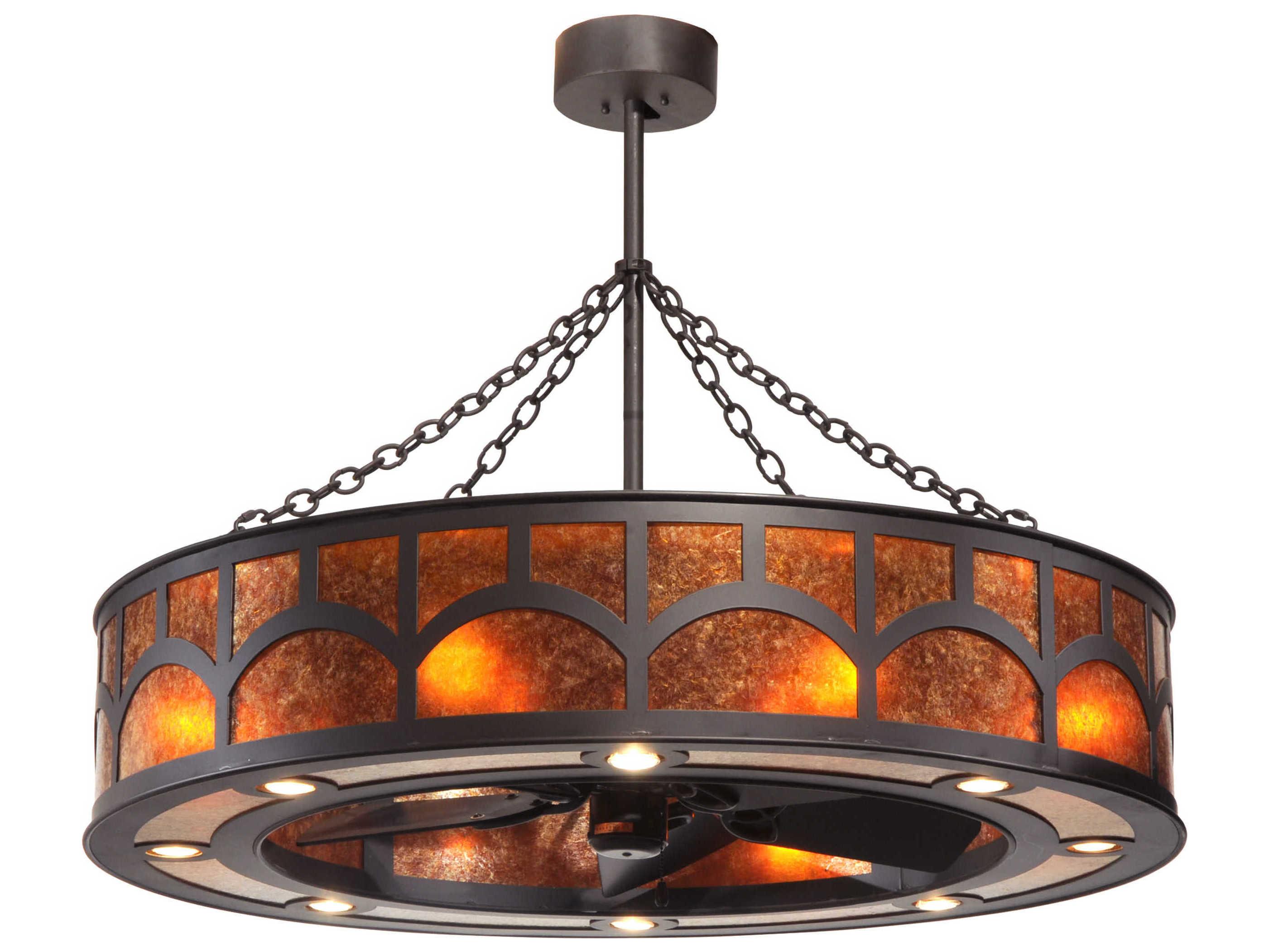 Meyda Mission Hill Top 16 - Light Chandel-Air