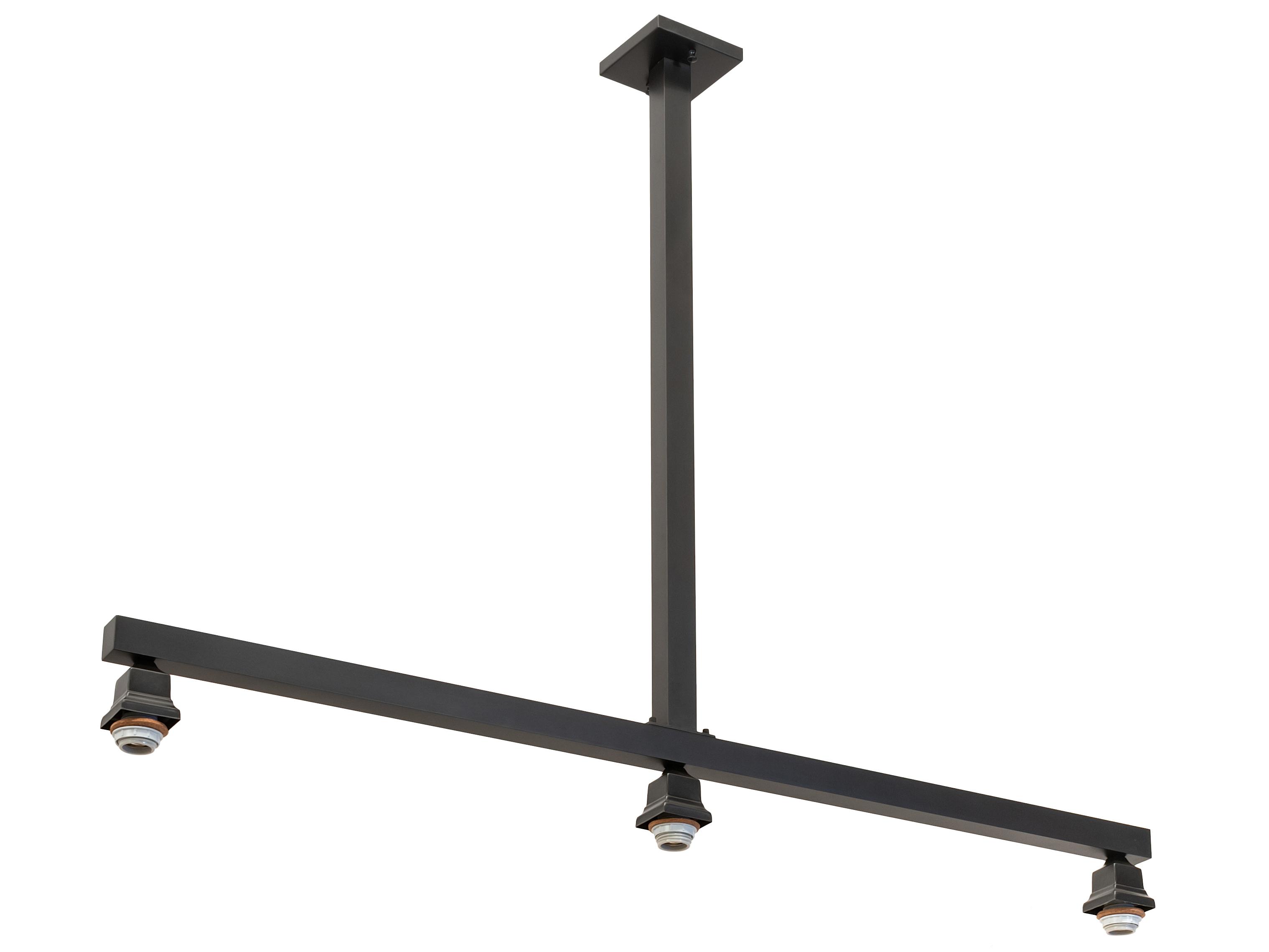 Meyda Mission 3-Light Craftsman Brown Island Pendant