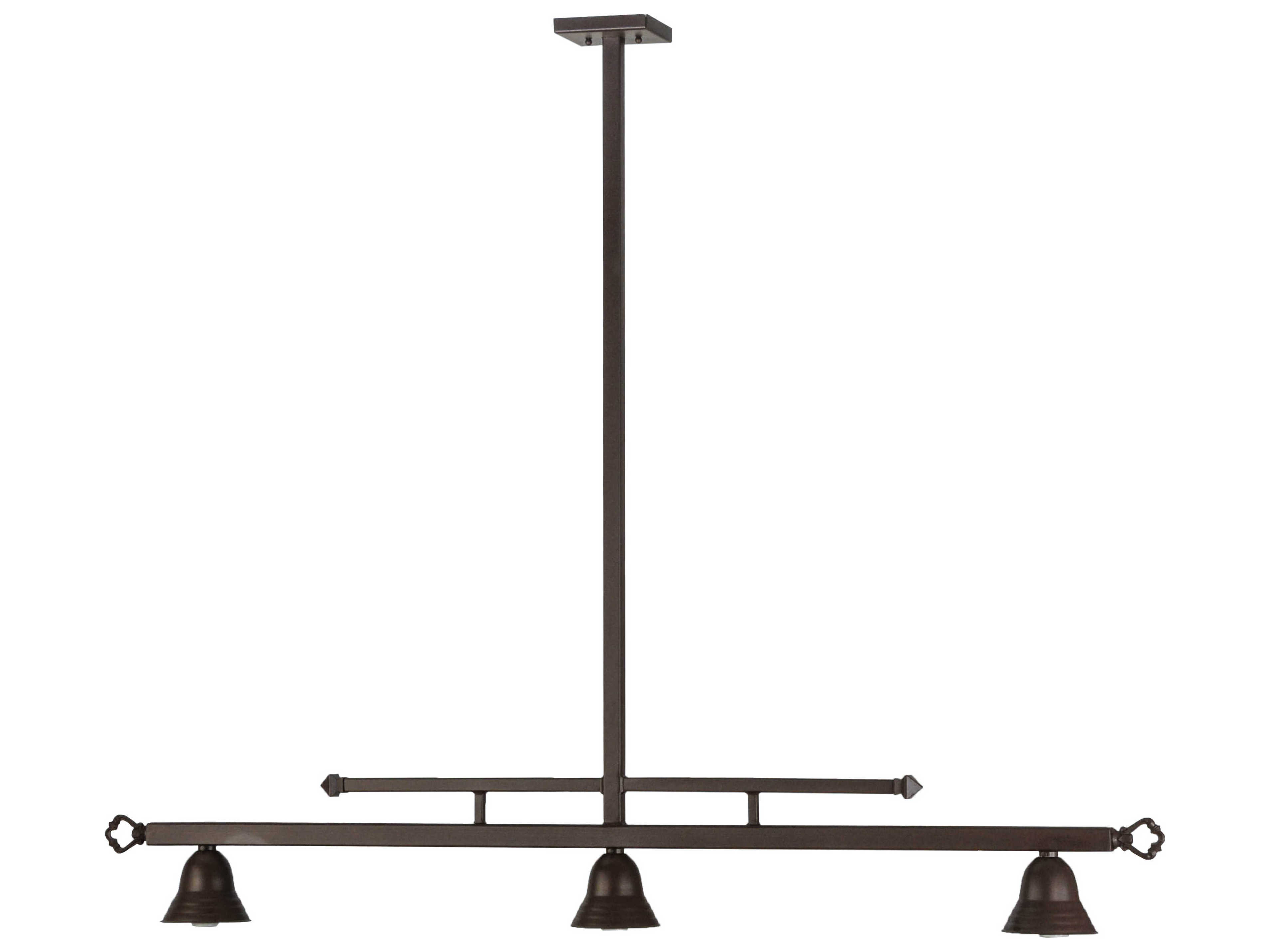 Meyda Steppe Three Light Island Light Hardware