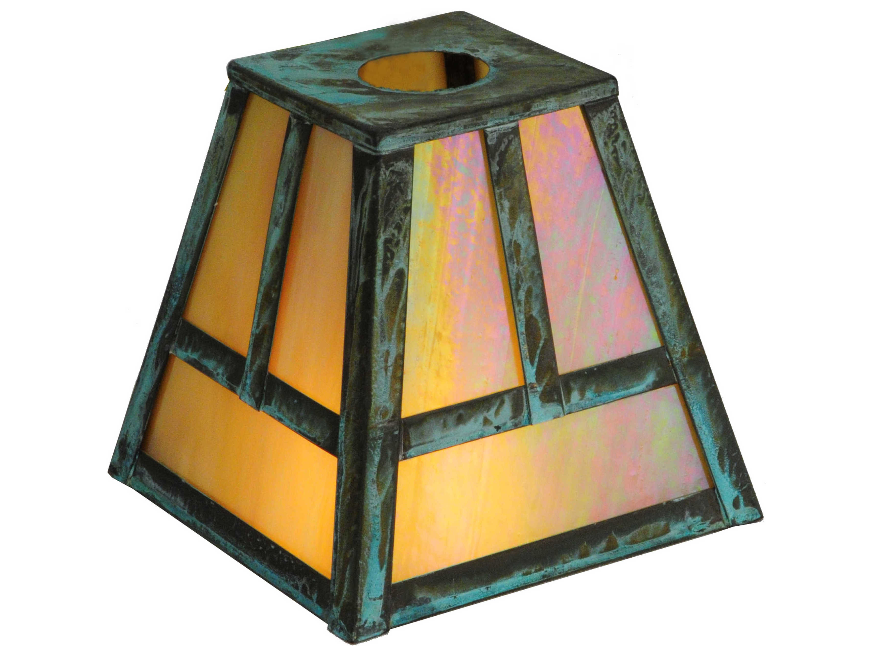 Meyda Roofed T Mission with Ring