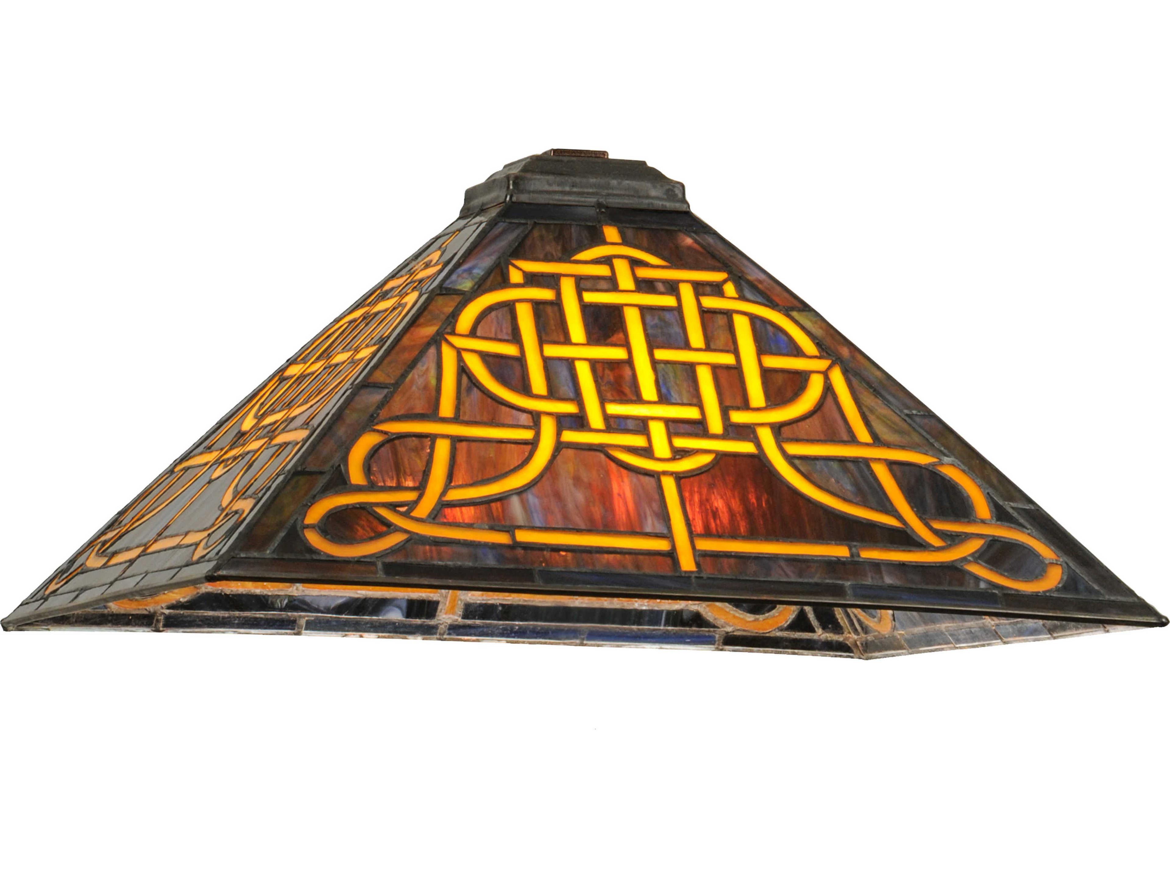 Meyda Knotwork Mission Shade