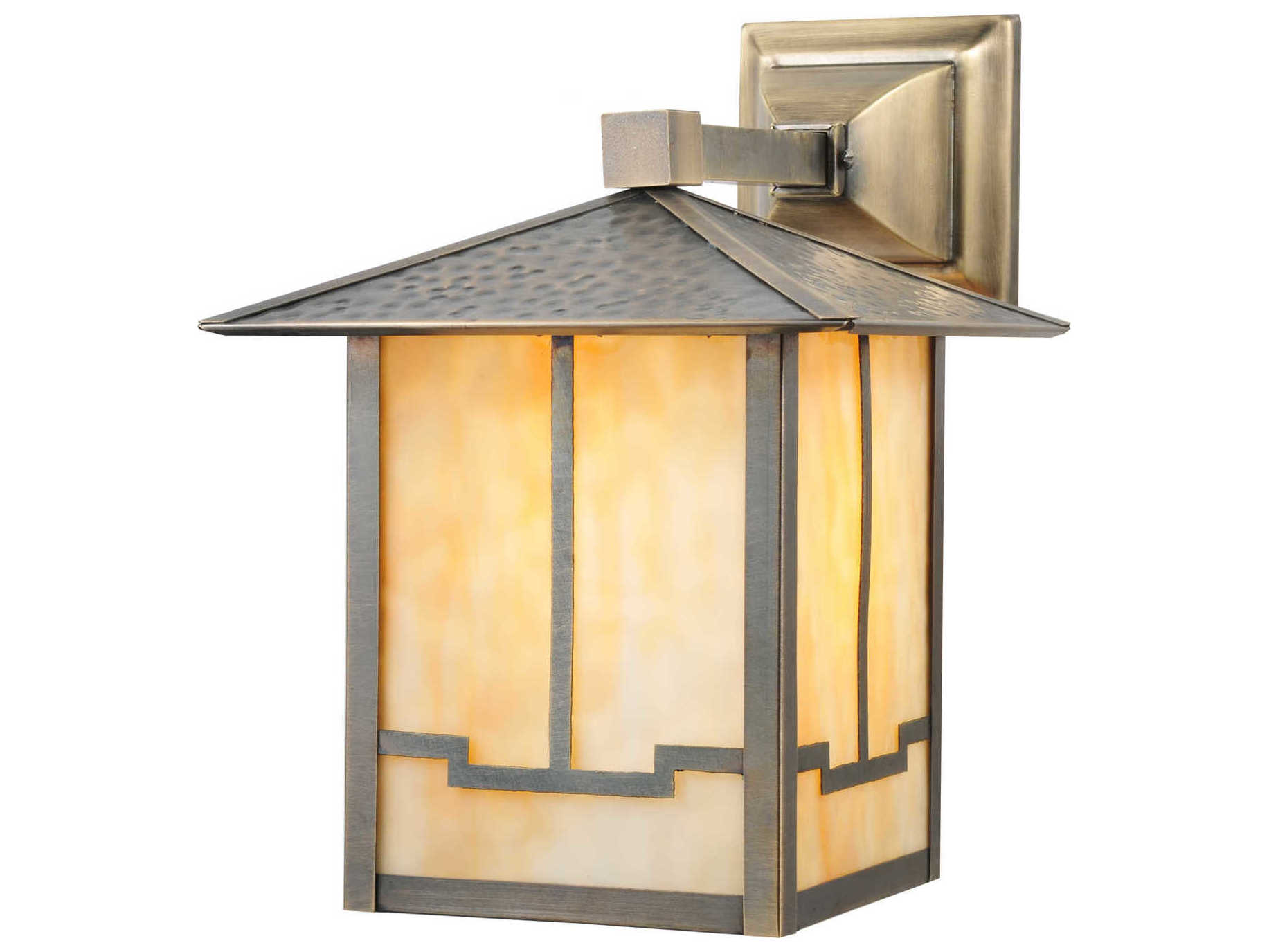 Meyda Seneca Valley View Solid Mount Outdoor Wall Light