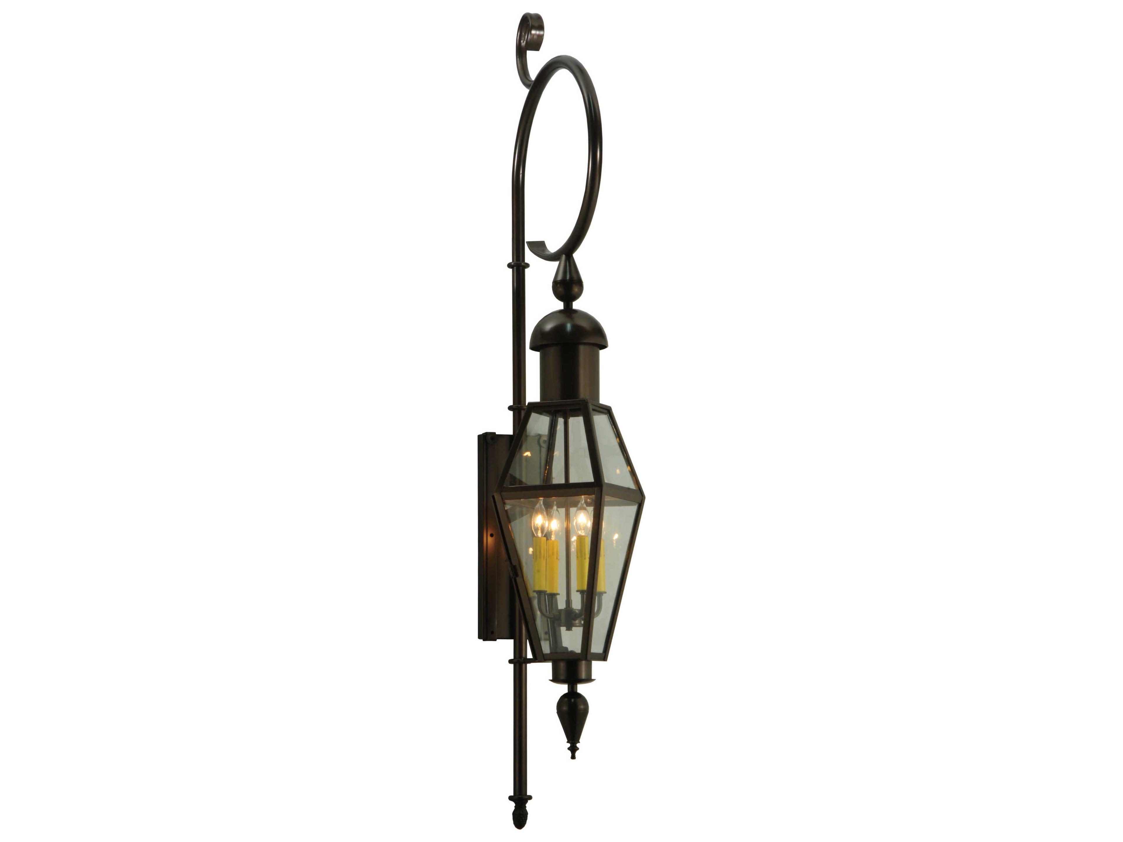 Meyda August 4 - Light Lantern Outdoor Wall Light