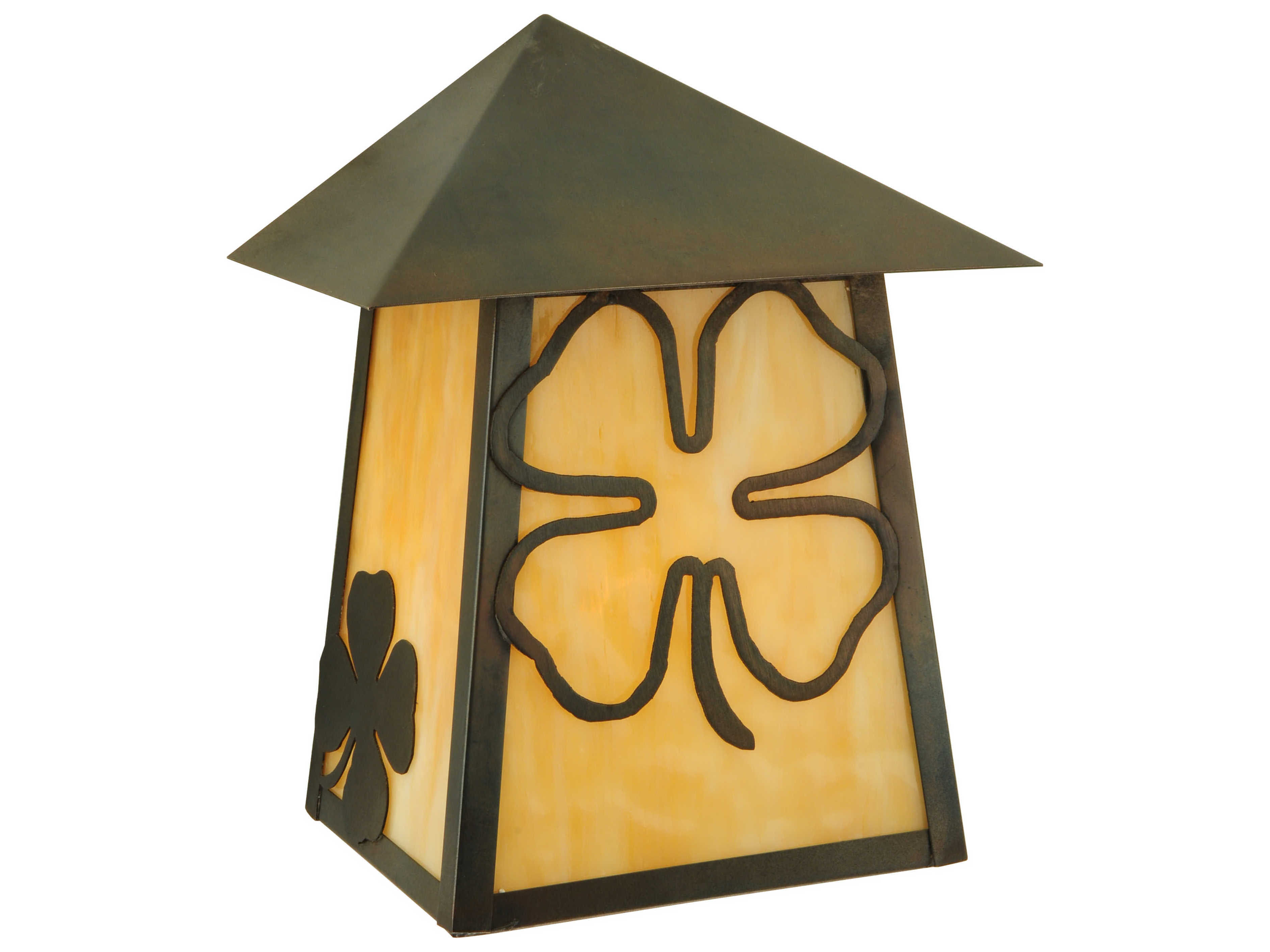 Meyda Stillwater Shamrock Outdoor Wall Light